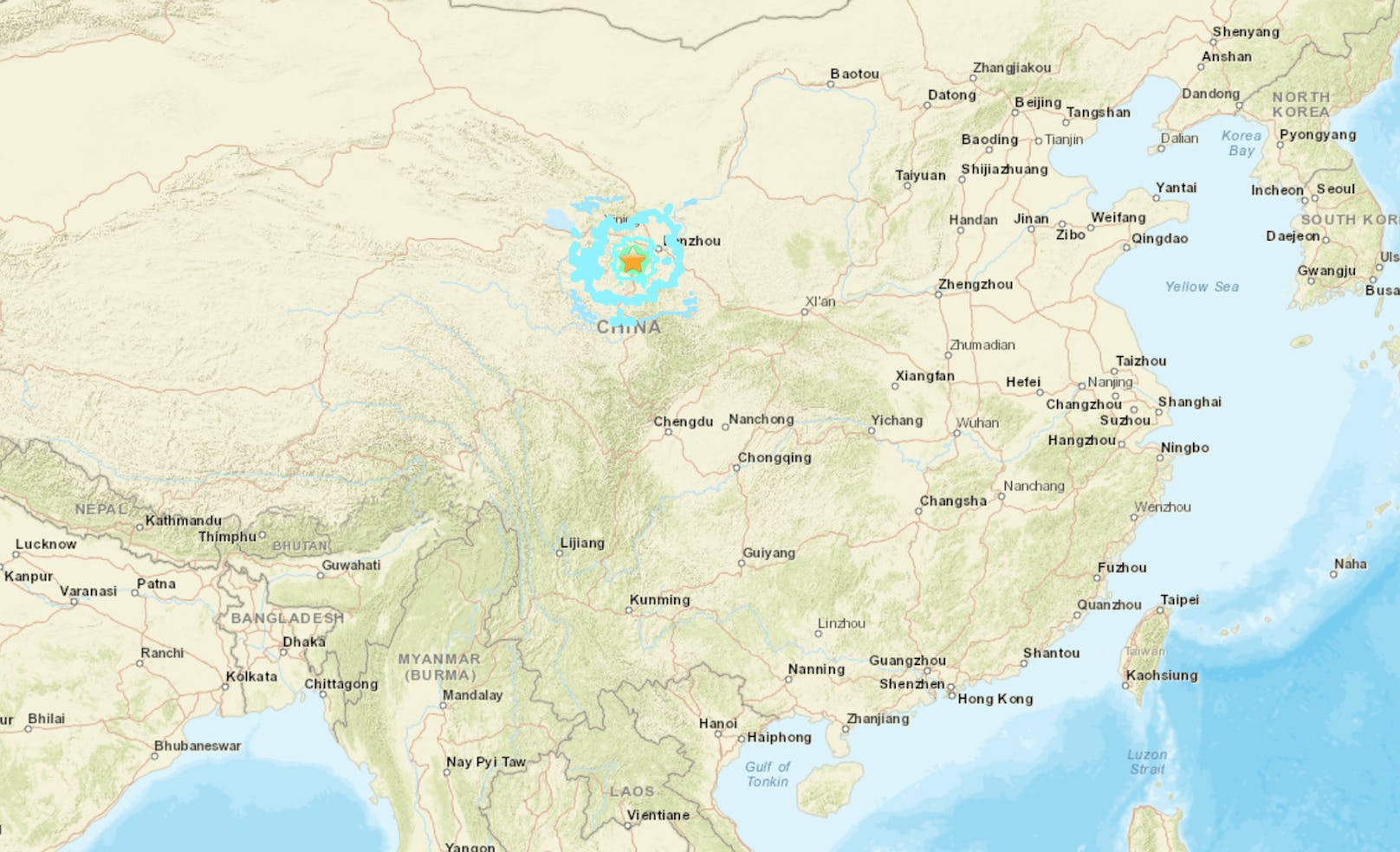 Mindestens 111 Tote nach Erdbeben in China