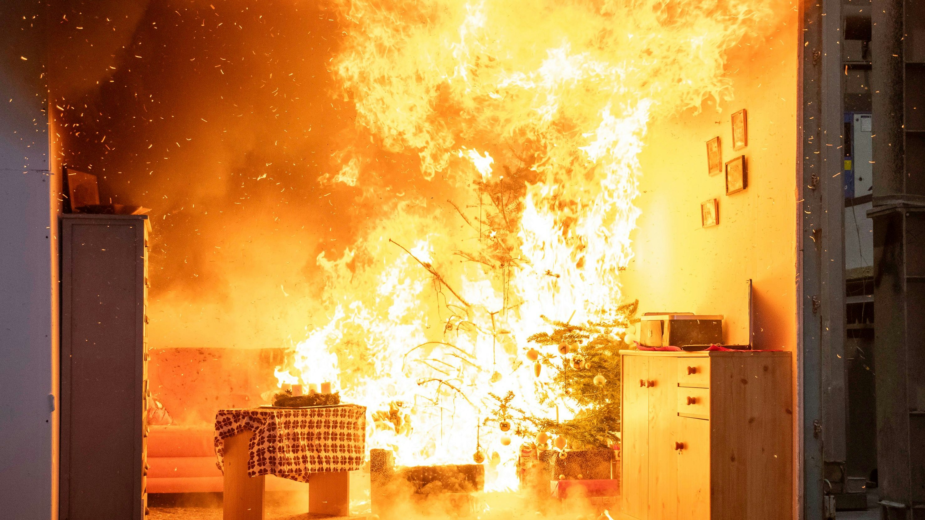 Christbaumbrand Linz 2023