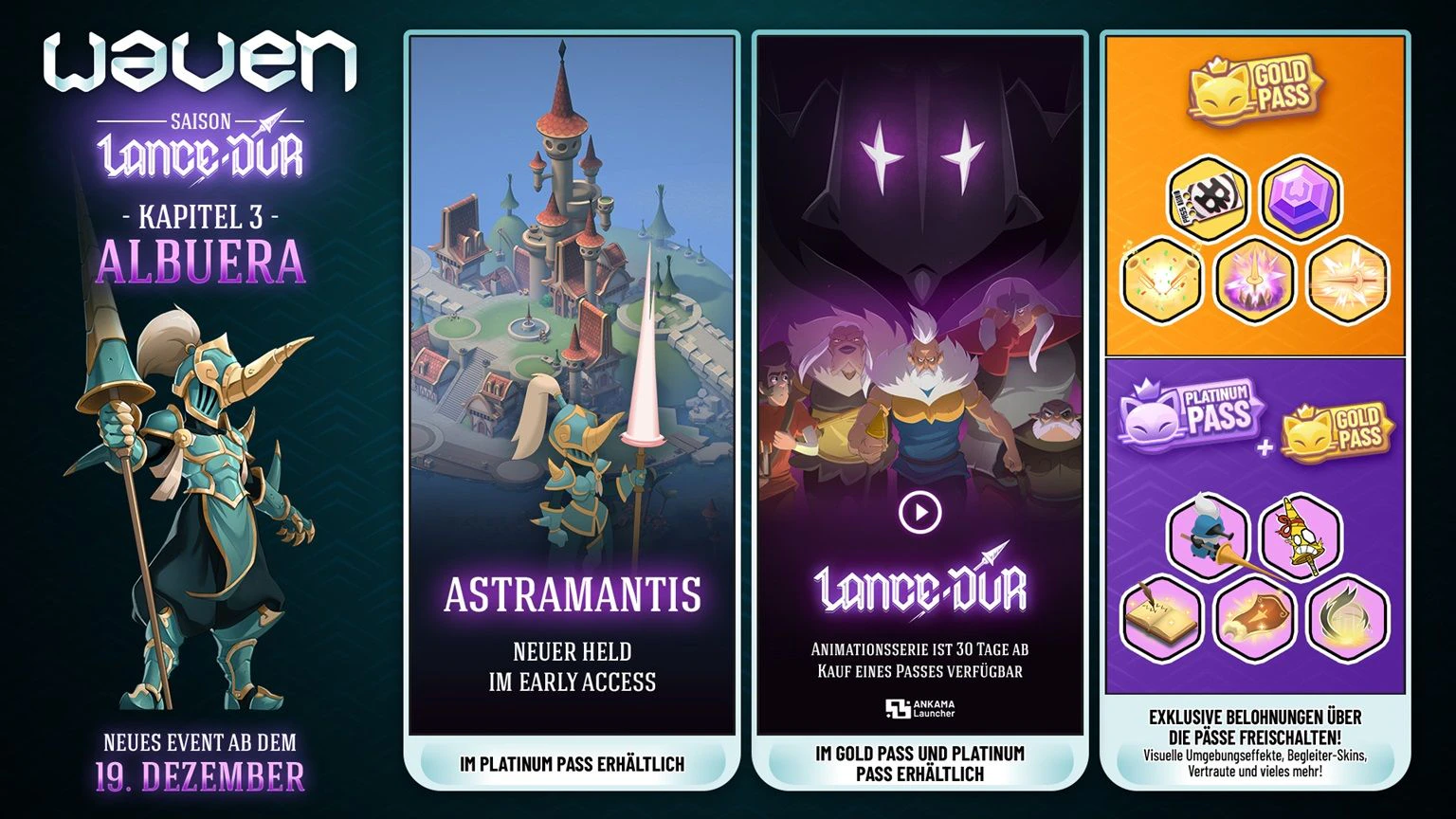 "Waven" erhält eine Welle neuer Inhalte mit dem finalen Kapitel der "Lance Dur Saison".