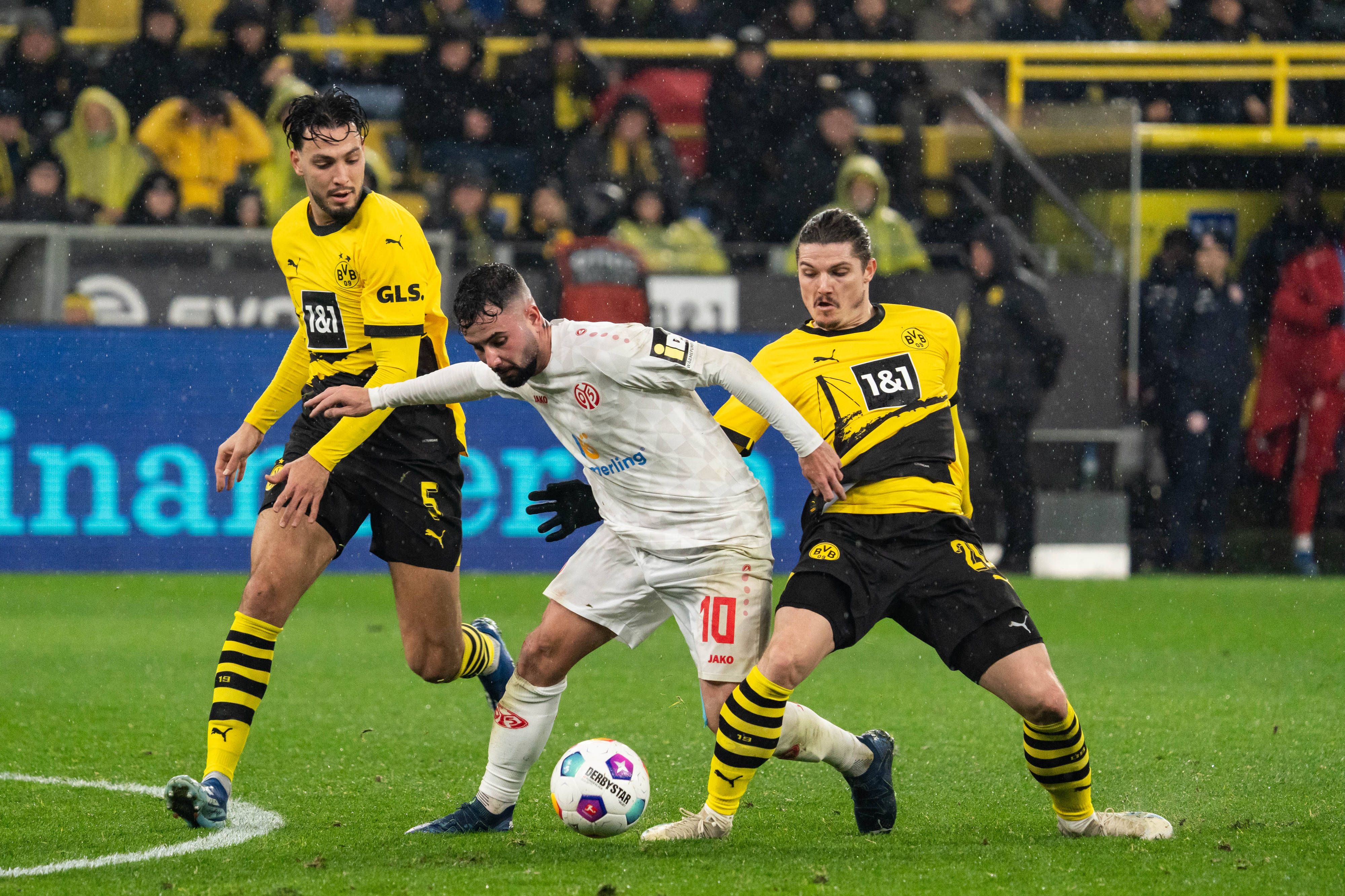 Marcel Sabitzer kommt gegen Mainz nicht über ein 1:1 hinaus.