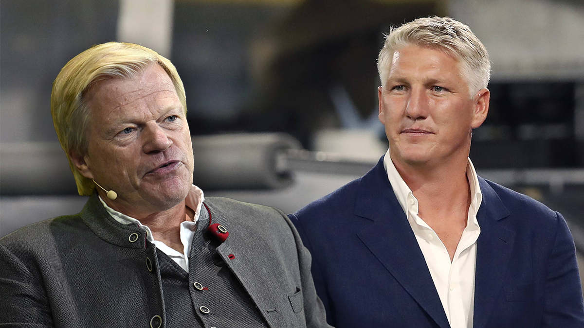 Bastian Schweinsteiger spricht über Schulden, die Oliver Kahn noch bei ihm hat.