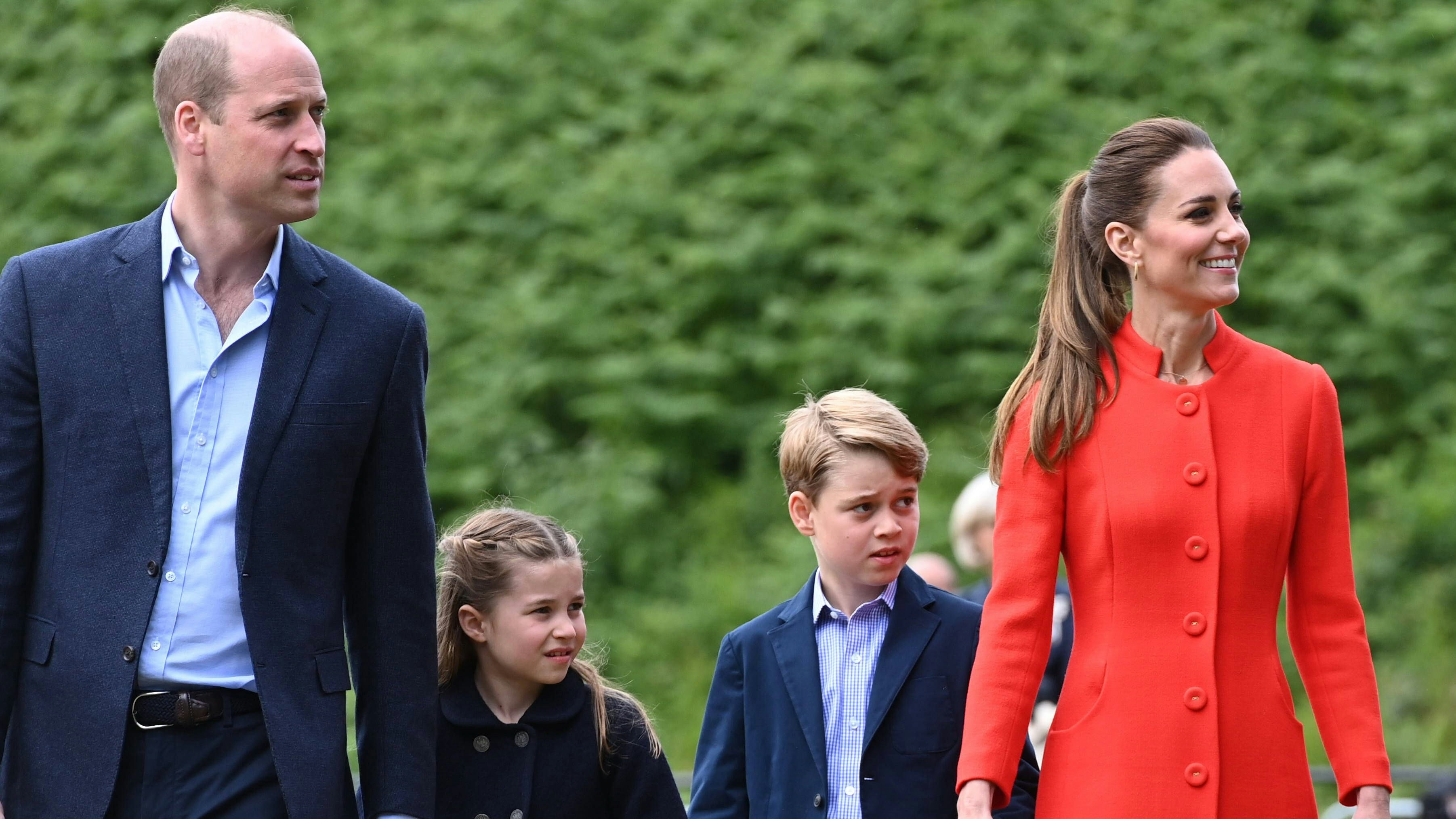 Kate, William und die drei gemeinsamen Kinder schauen samstags gerne "Strictly Come Dancing".