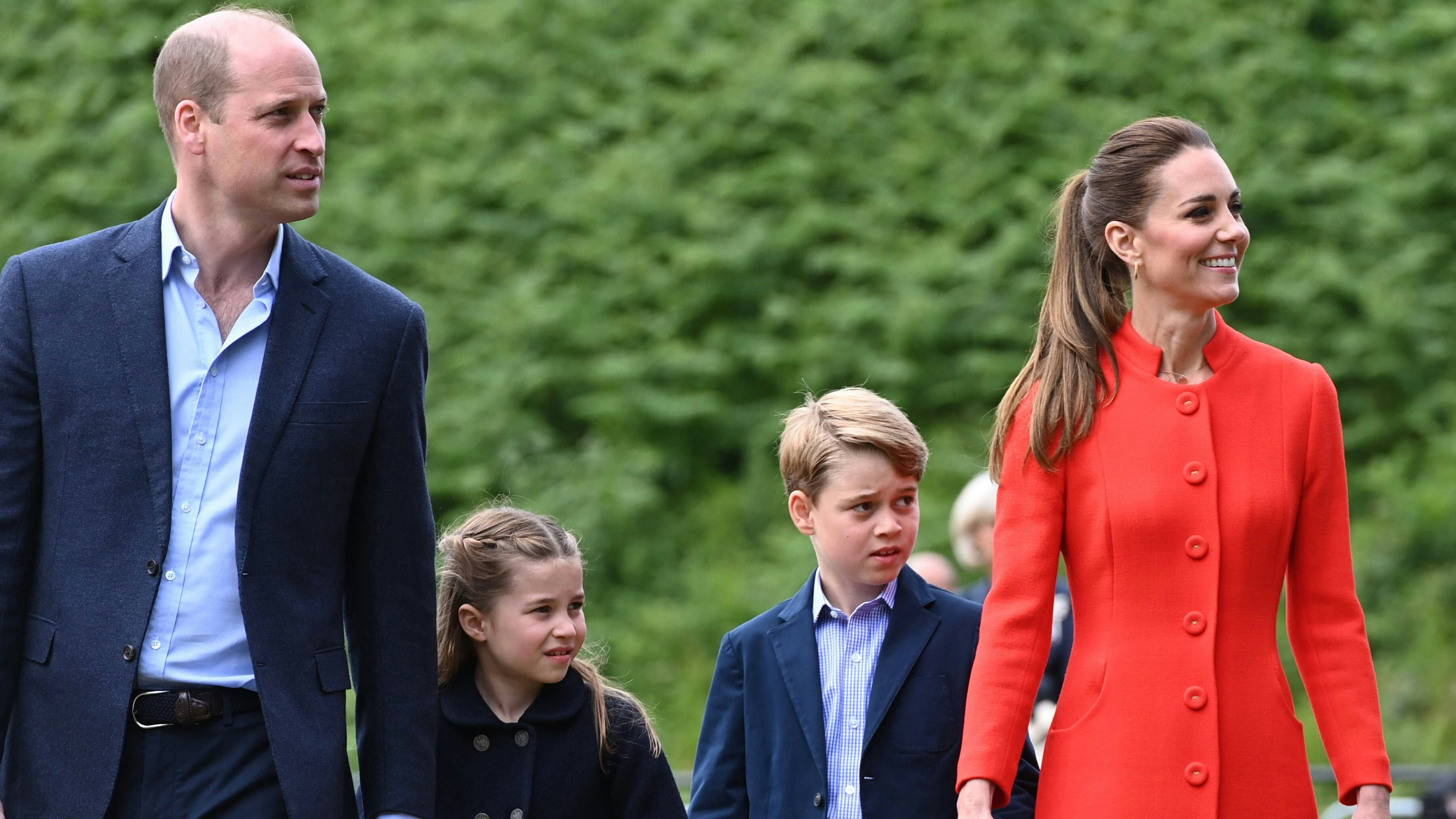Kate, William und die drei gemeinsamen Kinder schauen samstags gerne "Strictly Come Dancing".