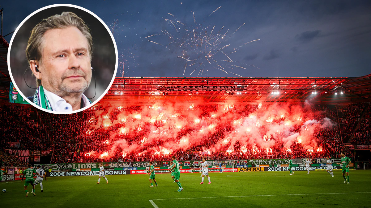 Beim nächsten vergehen der Fans droht Rapid ein Punktabzug.