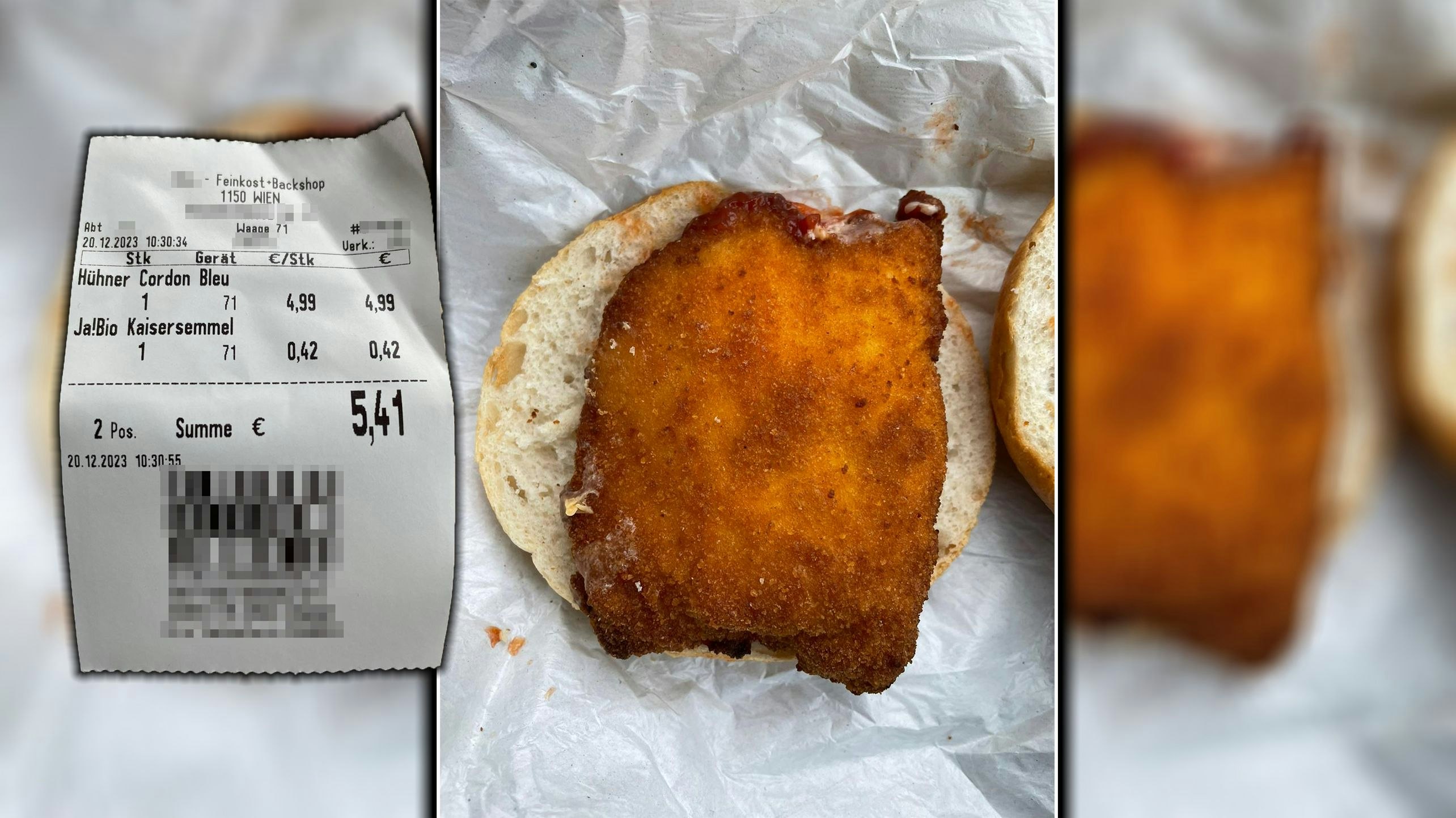 Wiener schockiert über Mini-Semmel