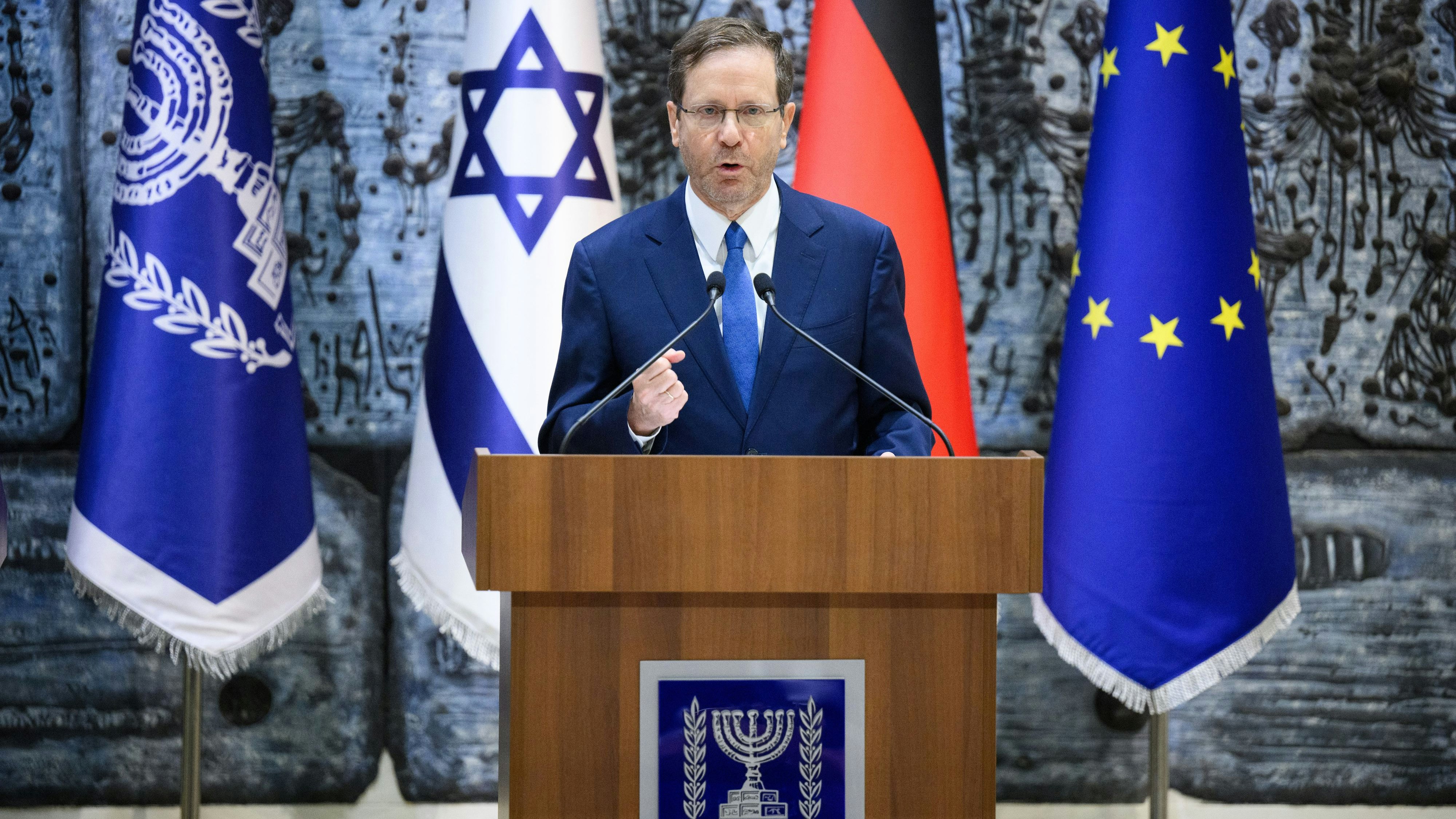 Israels Präsident Izchak Herzog hatte am Vortag eine neue Kampfpause in Aussicht gestellt.