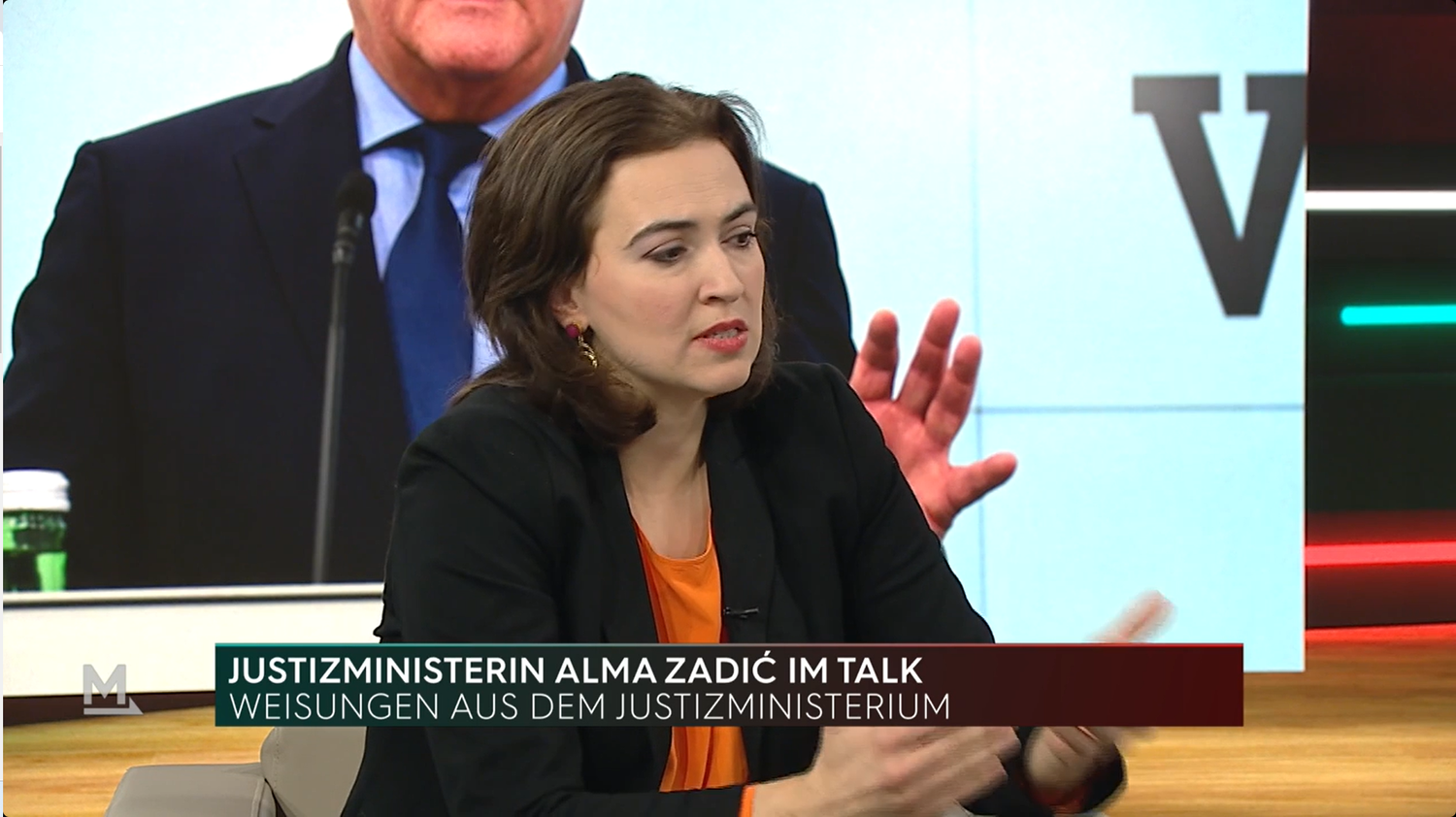 Justizministerin Alma Zadic (Grüne) attackierte ÖVP-Generalsekretär Christian Stocker scharf. Sie ortete einen 