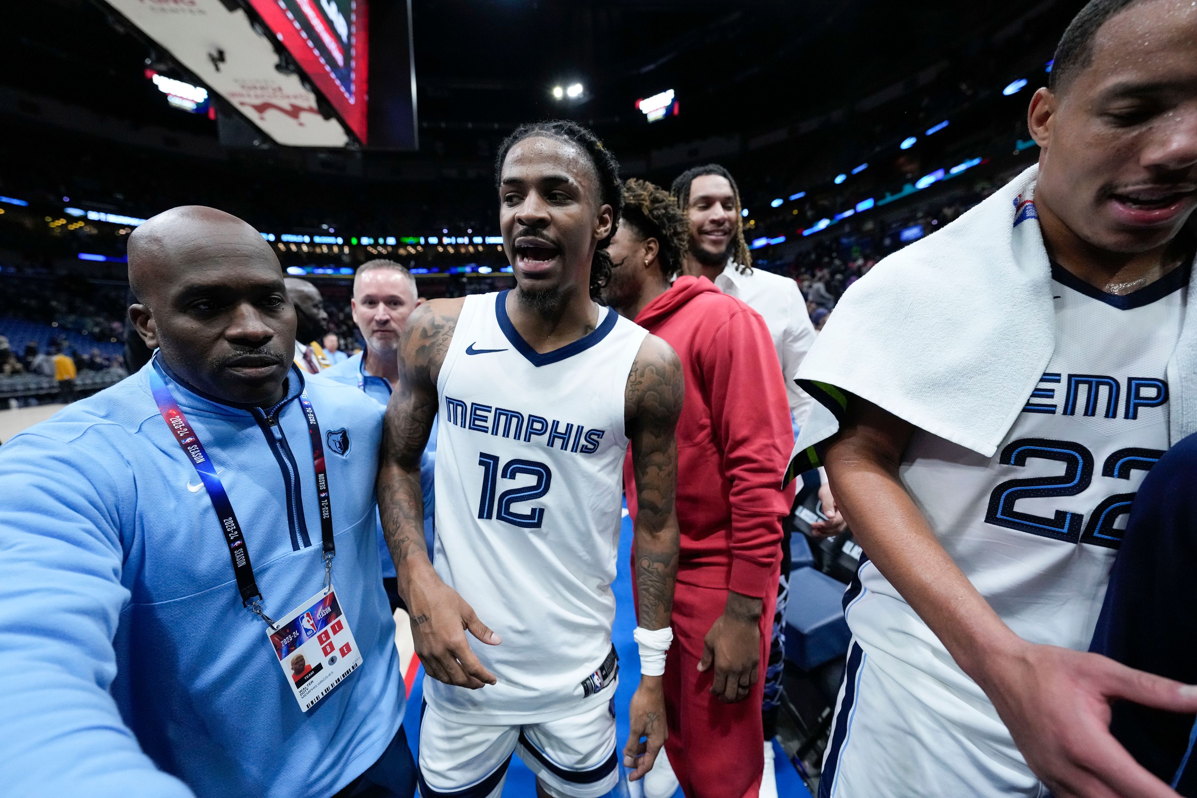 Ja Morant feierte nach 25 Spielen die Rückkehr in die NBA.