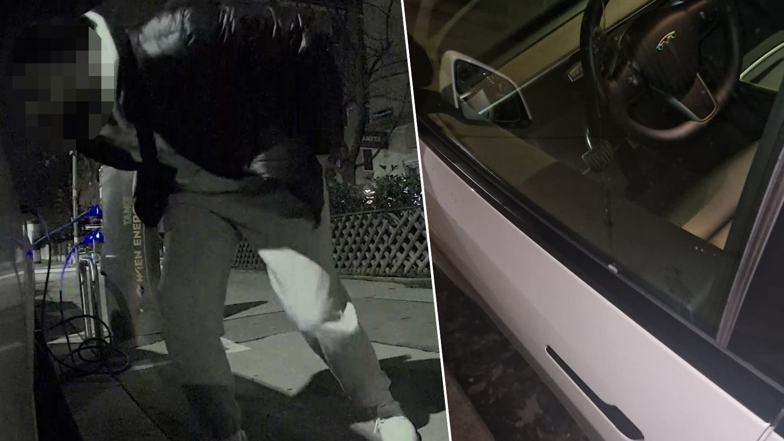 Ekel-Alarm bei E-Auto! Spuck-Attacke auf Tesla in Wien