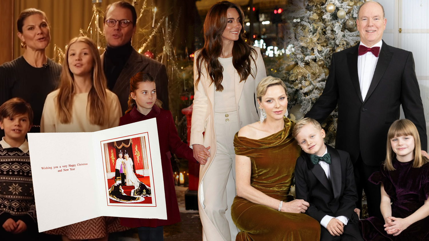 Auch heuer gibt es wieder unterschiedliche Motive auf den royalen Weihnachtskarten.