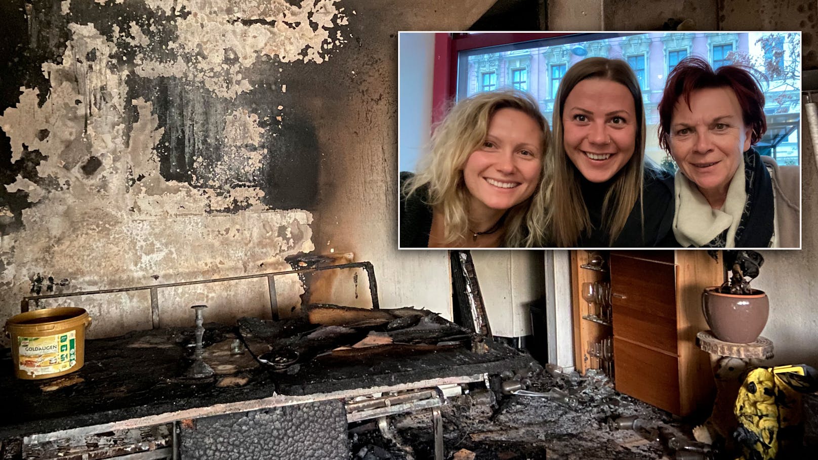 Wohnung abgebrannt: Mama bleibt auf 60.000 Euro sitzen