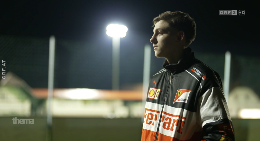 Tobias kehrte für den ORF an den Ort des Geschehens zurück.