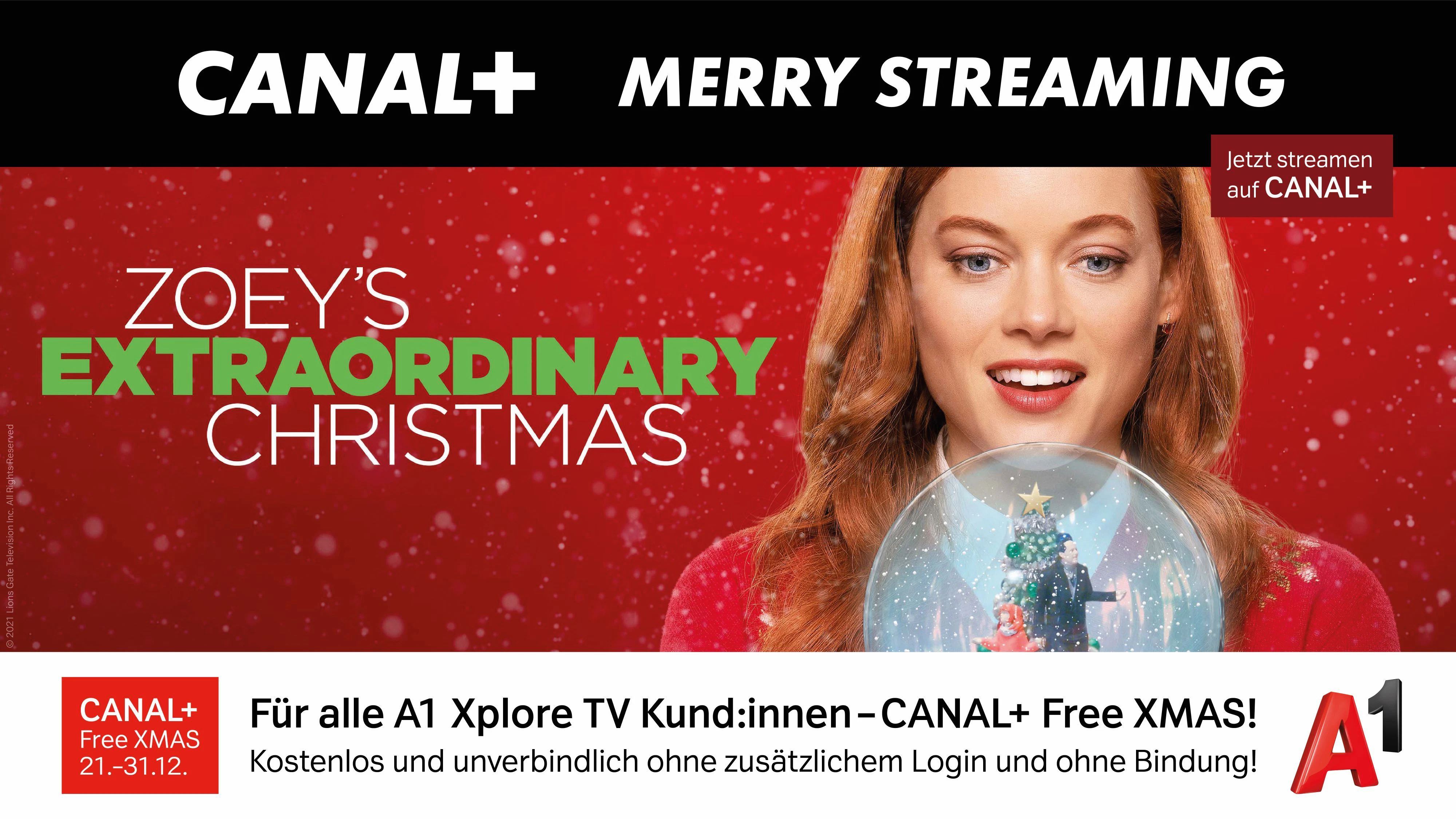 Mit Canal+ Free Xmas gratis die besten Serien und Filme streamen.