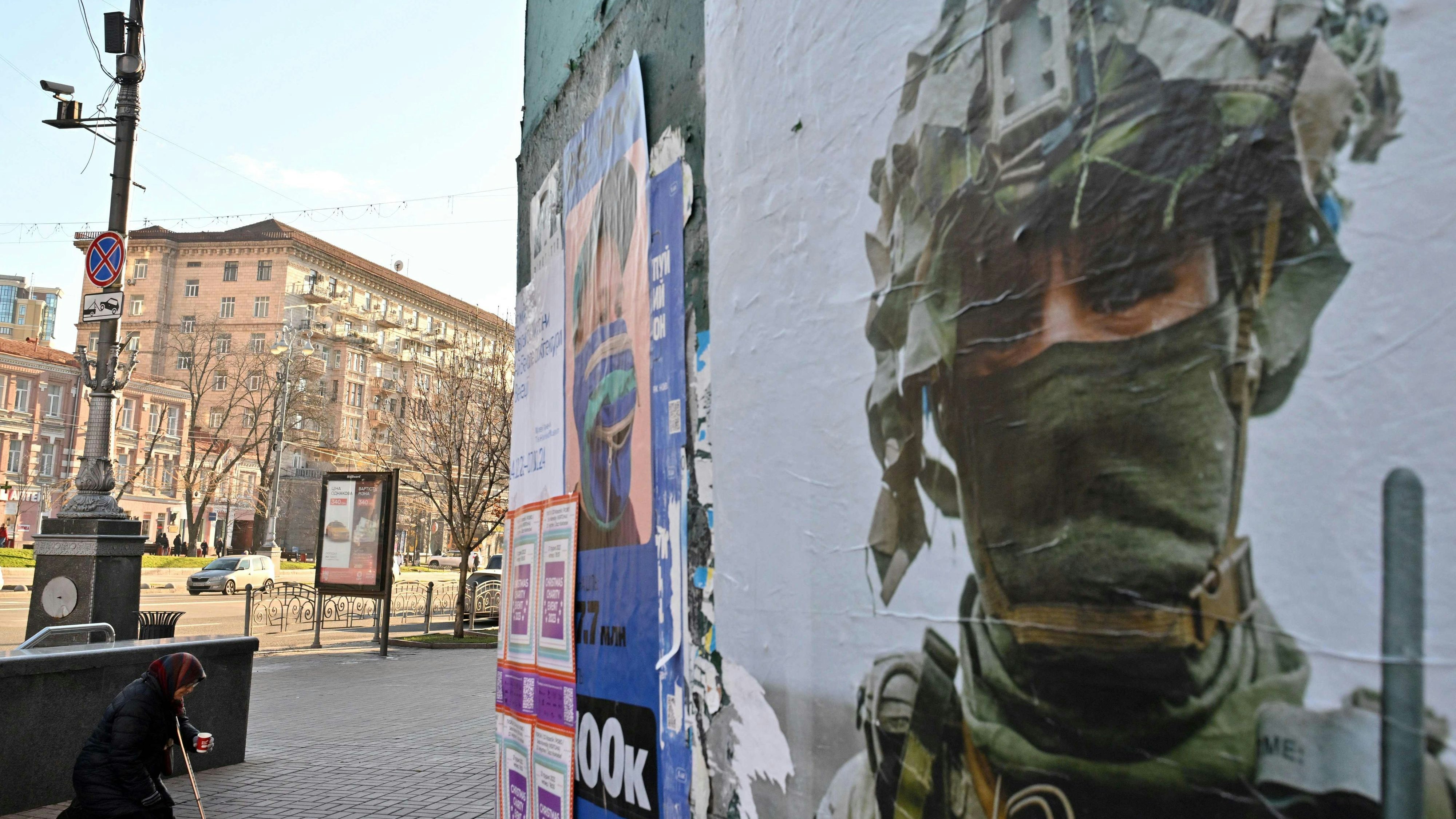 Das ukrainische Militär möchte 450.000 bis 500.000 weitere Soldaten mobilisieren, um die russische Invasion abzuwehren. (Archivbild)