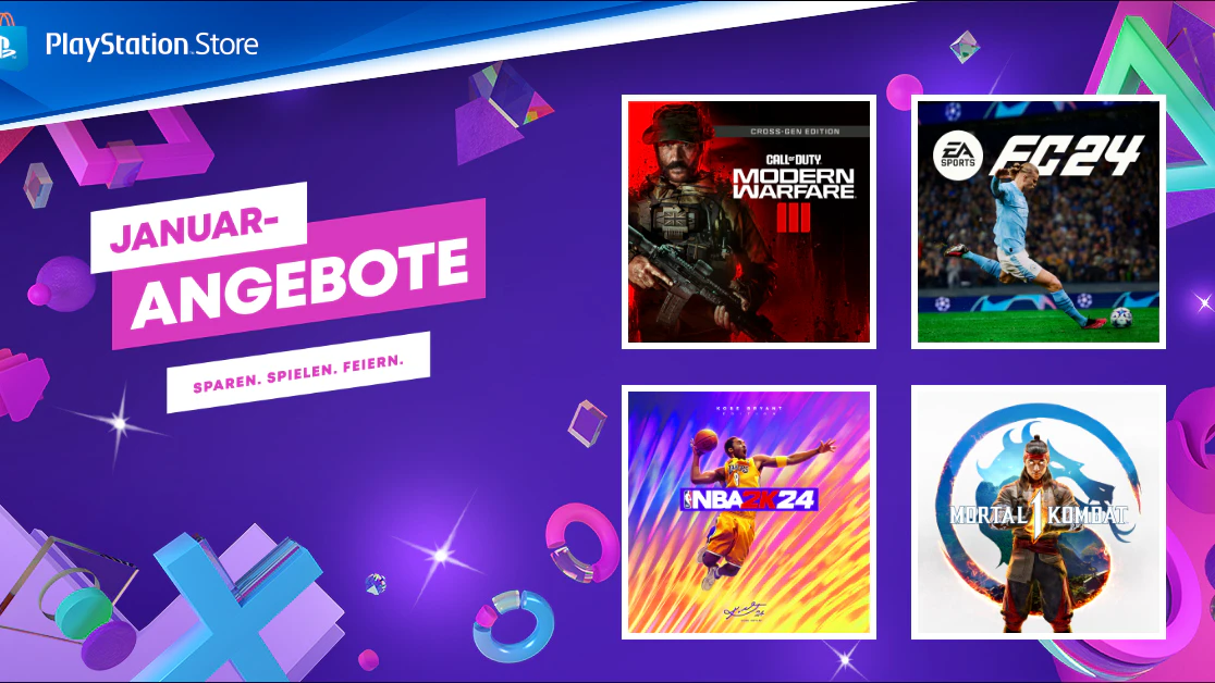 Jänner-Angebote ab sofort im PlayStation Store verfügbar.