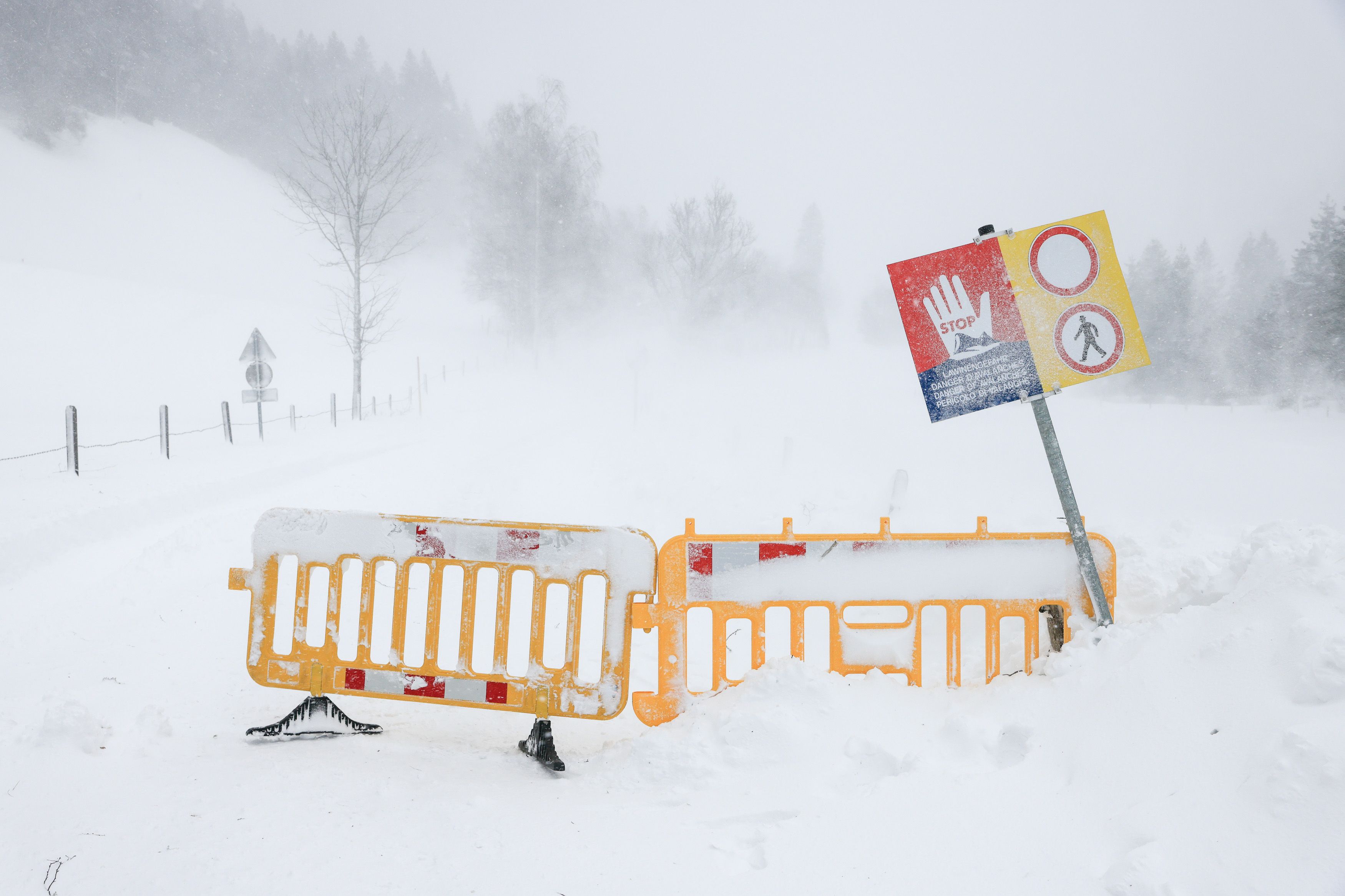 Intensive Schneefälle und starker Wind sorgen für erhöhte Lawinengefahr. Archivbild