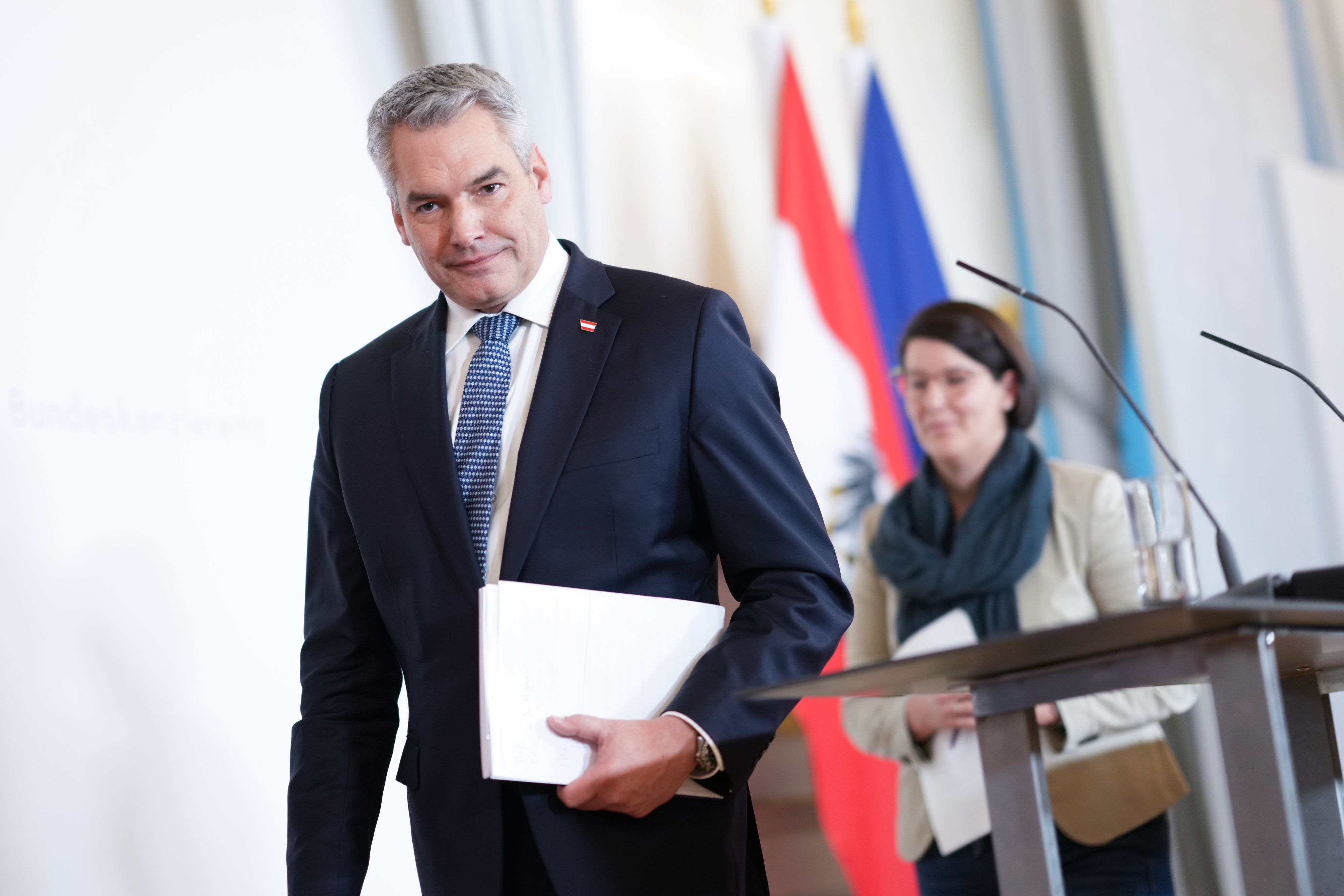 Geht Regierung früher ab? Kanzler Karl Nehammer präferiert den September für die Wahlen.