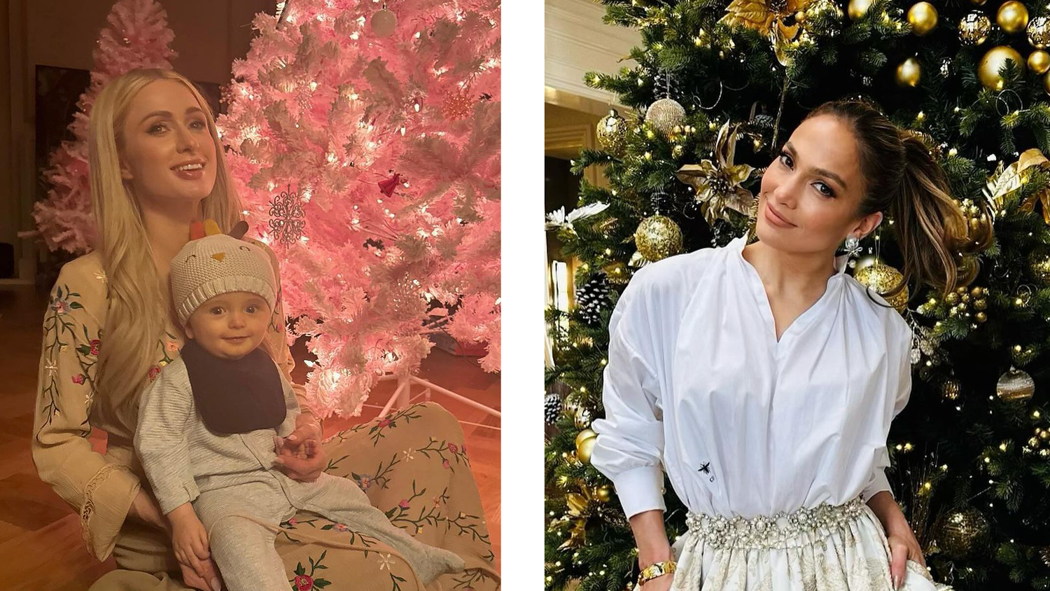 Stars wie Jennifer Lopez und Paris Hilton konnten bereits vor Wochen kaum auf Weihnachten warten.