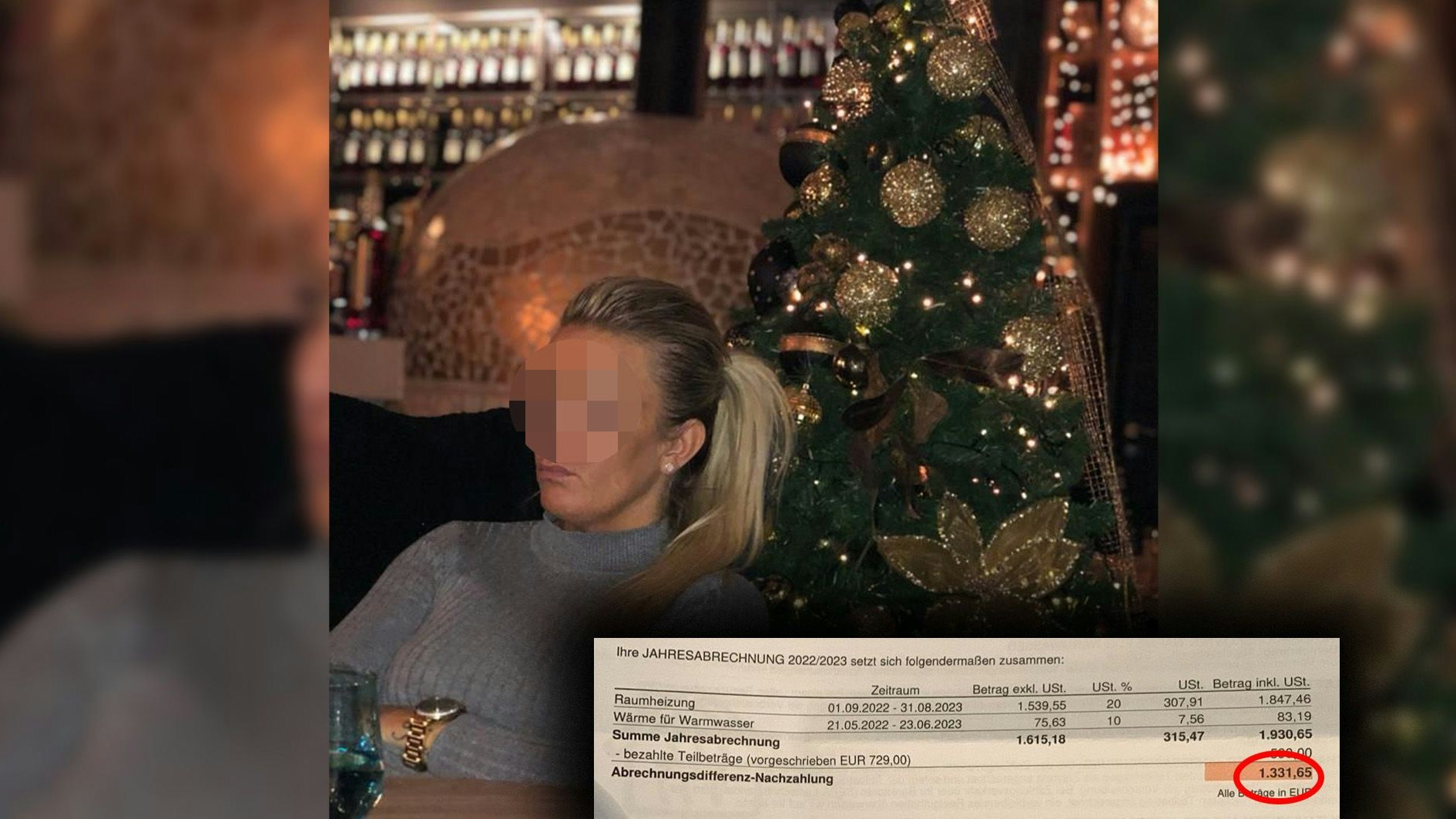 Mit dieser hohen Rechnung hat eine arbeitssuchende Wienerin nicht gerechnet. Sie weiß derzeit nicht, wie sie diese hohe Summe stemmen soll.