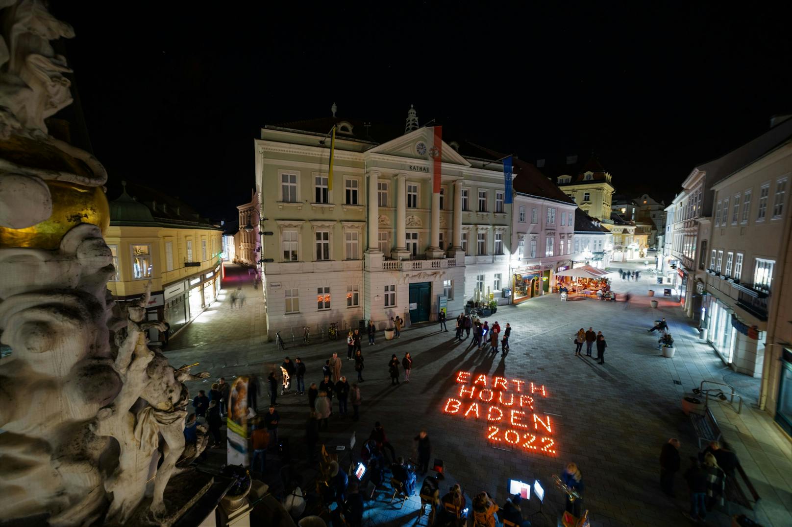 Earth Hour in Baden