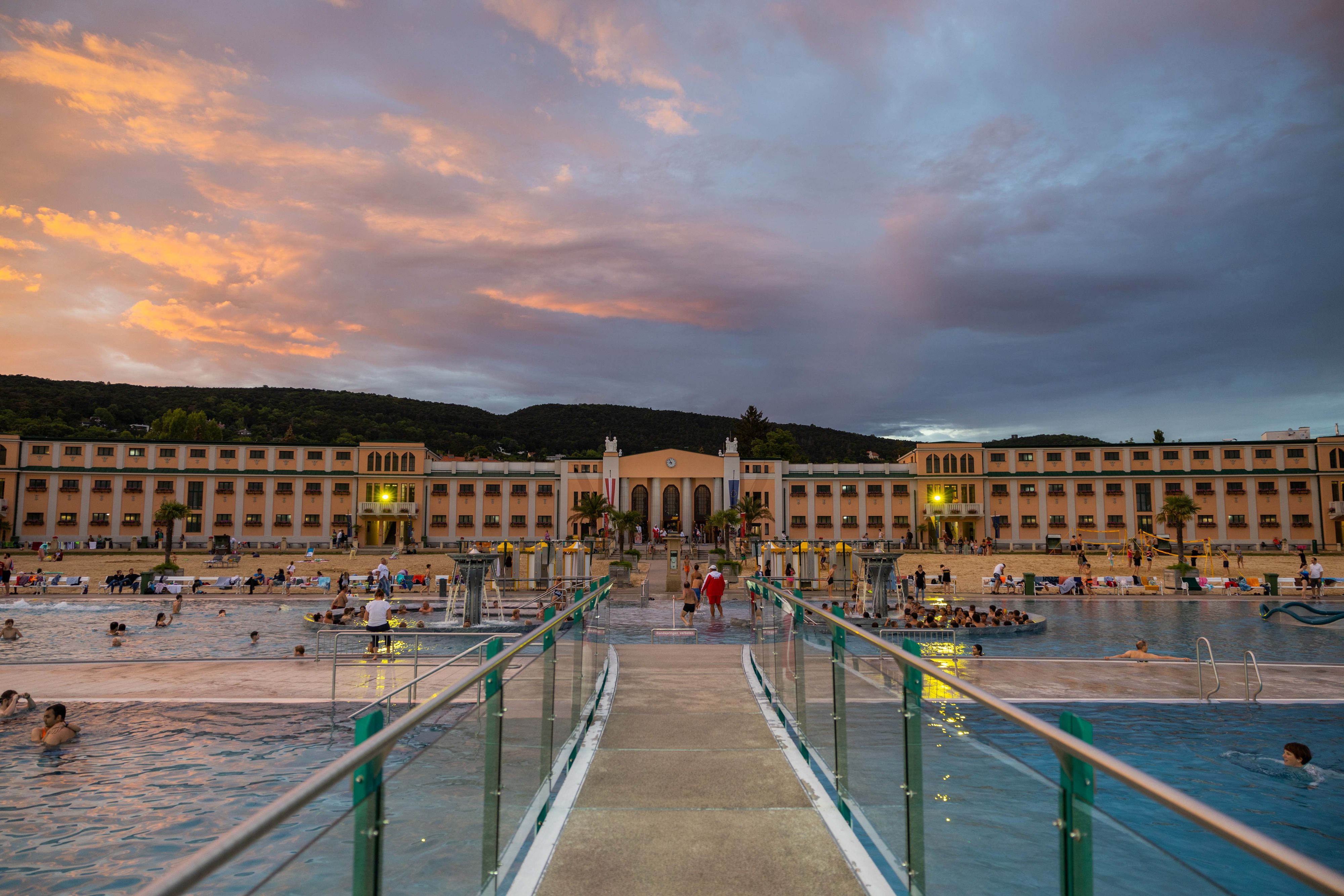 Das Strandbad in Baden