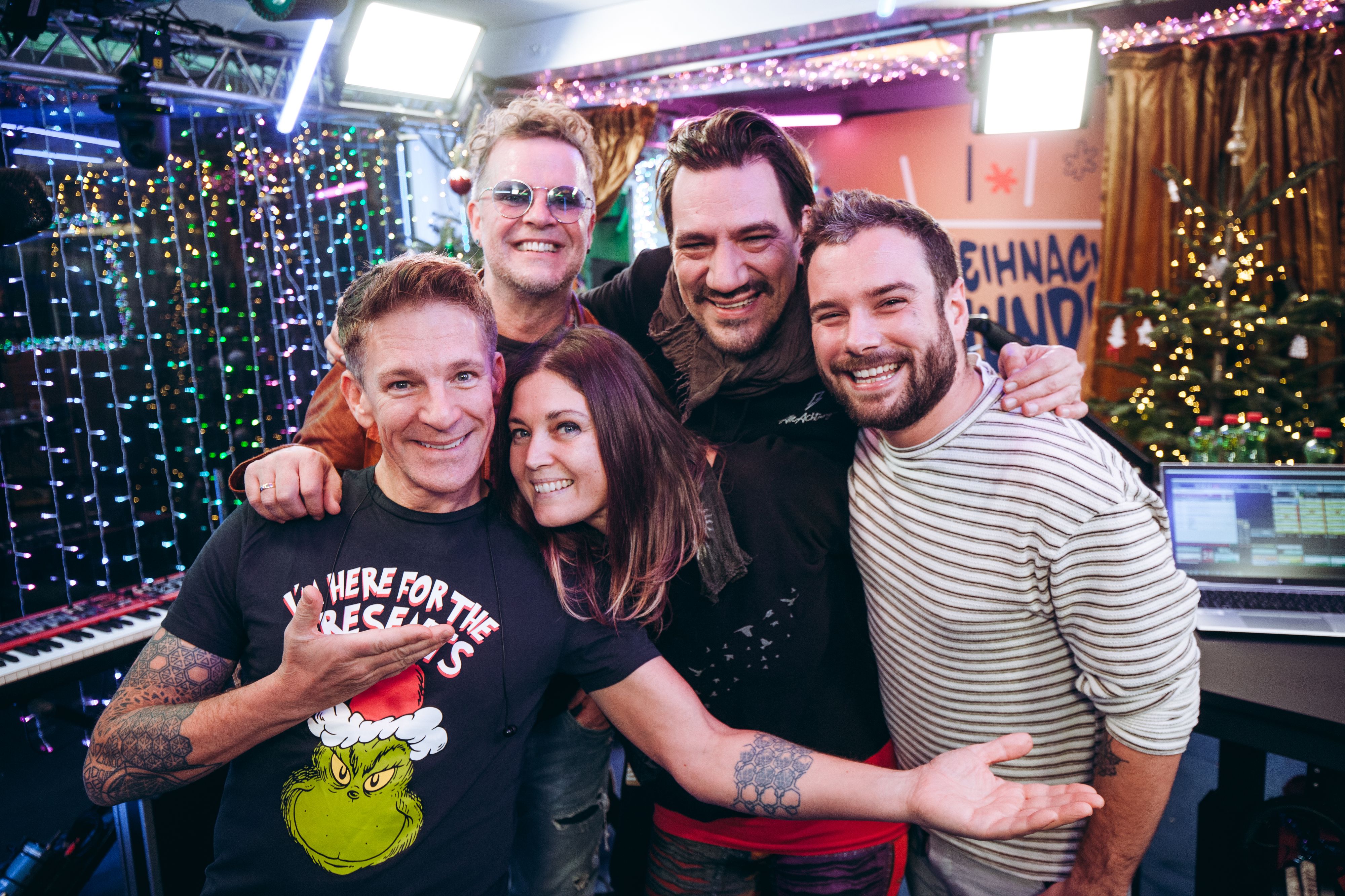 Andi Knoll freute sich über den spontanen Auftritt von Alle Achtung