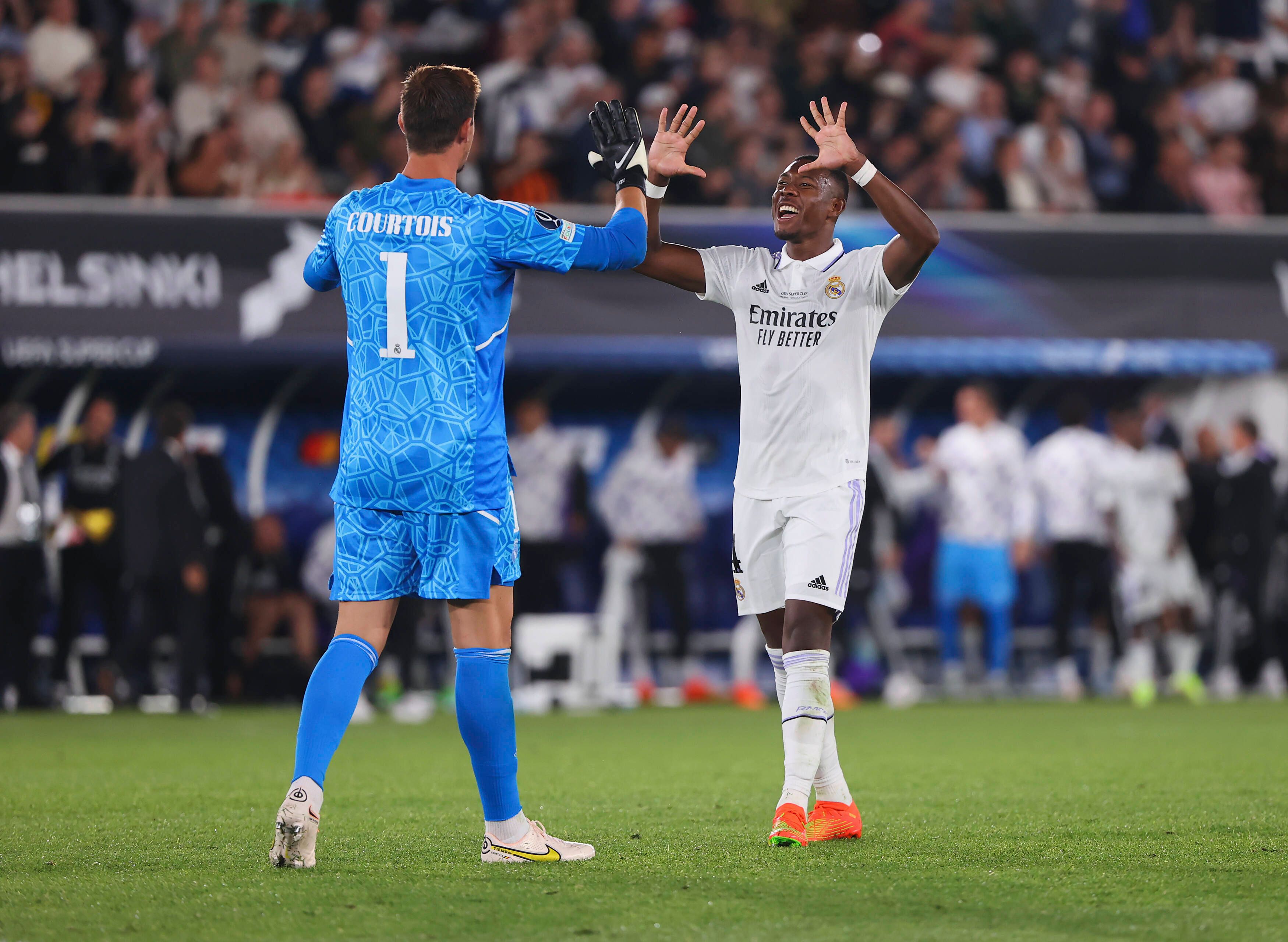 Die Kreuzband-Patienten Courtois und Alaba