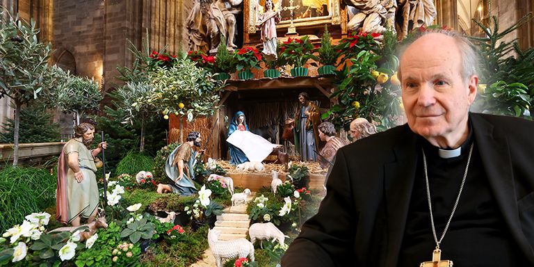 Kardinal Christoph Schönborn verfasste die Weihnachtsbotschaft für alle <em>