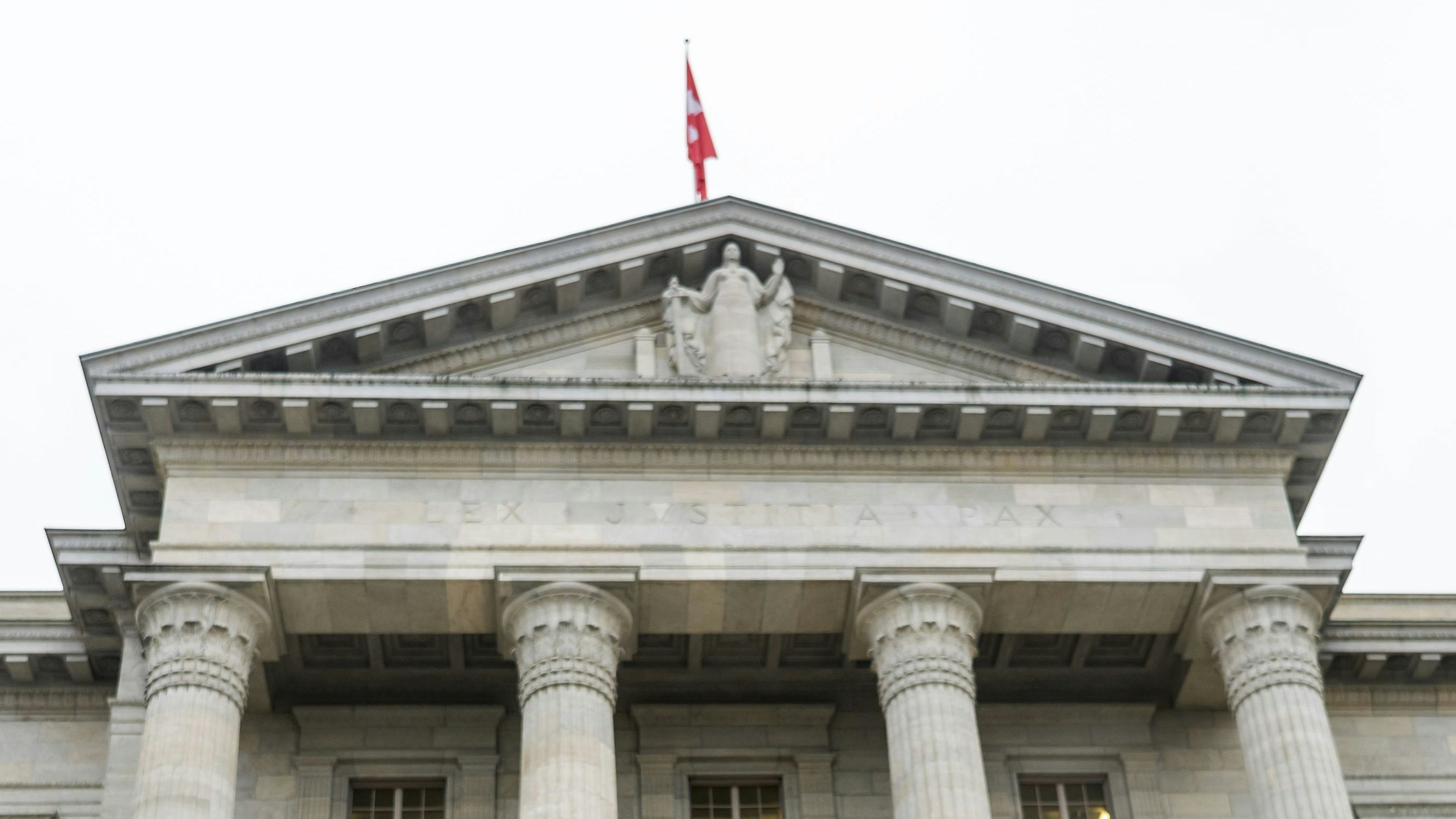 Blick auf das Gebäude des Schweizerischen Bundesgerichts in Lausanne im Kanton Waadt. Archivbild. 