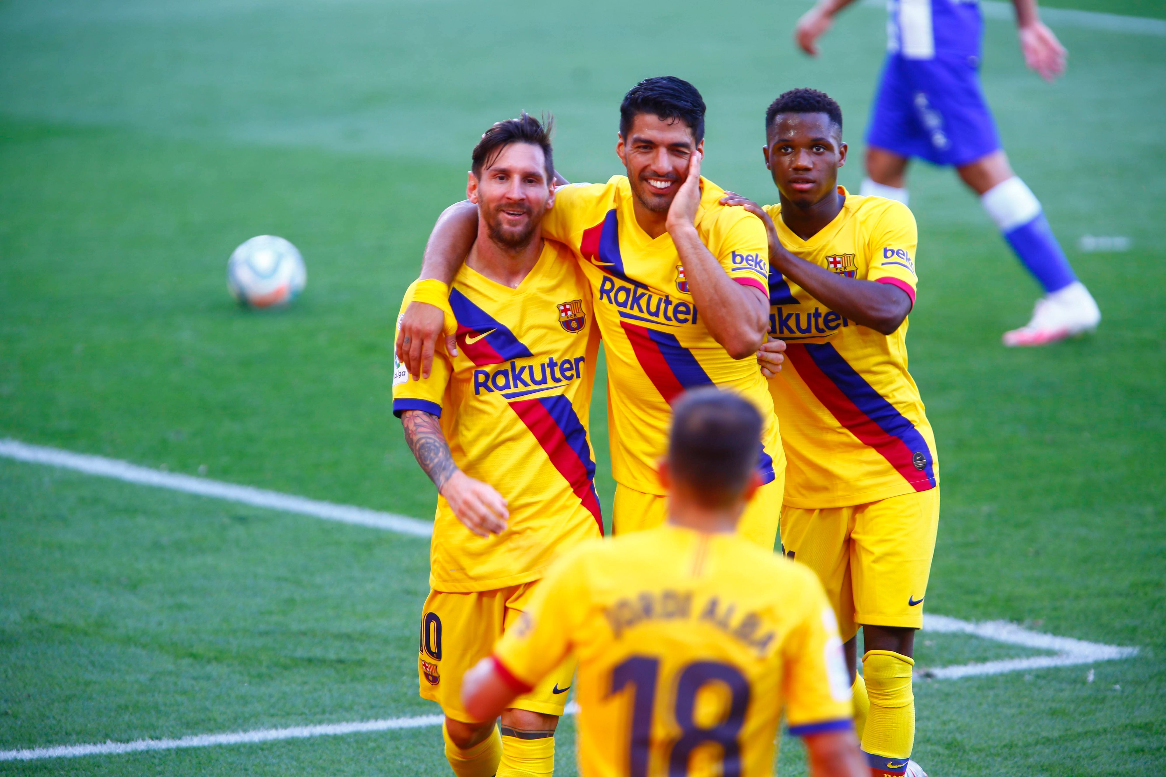 Messi und Suarez sind wieder vereint