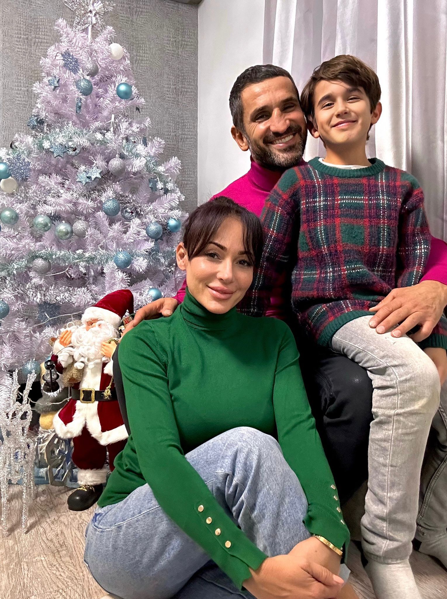 Fadi und Ines Merza mit ihrem Sohn Michel