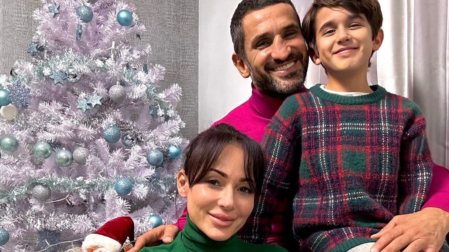 Fadi und Ines Merza mit ihrem Sohn Michel