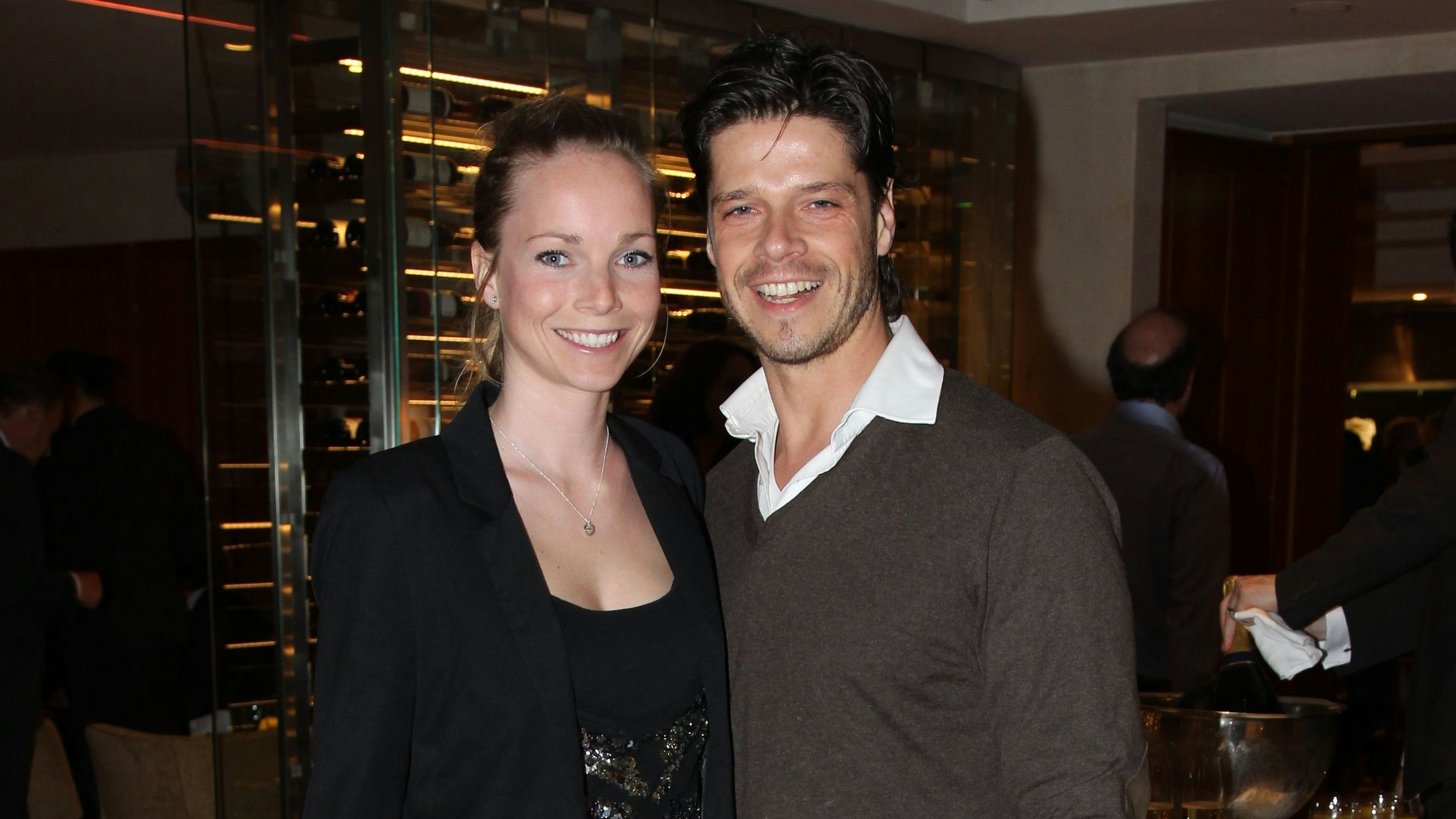 Stephan Dürr mit seiner Katharina.