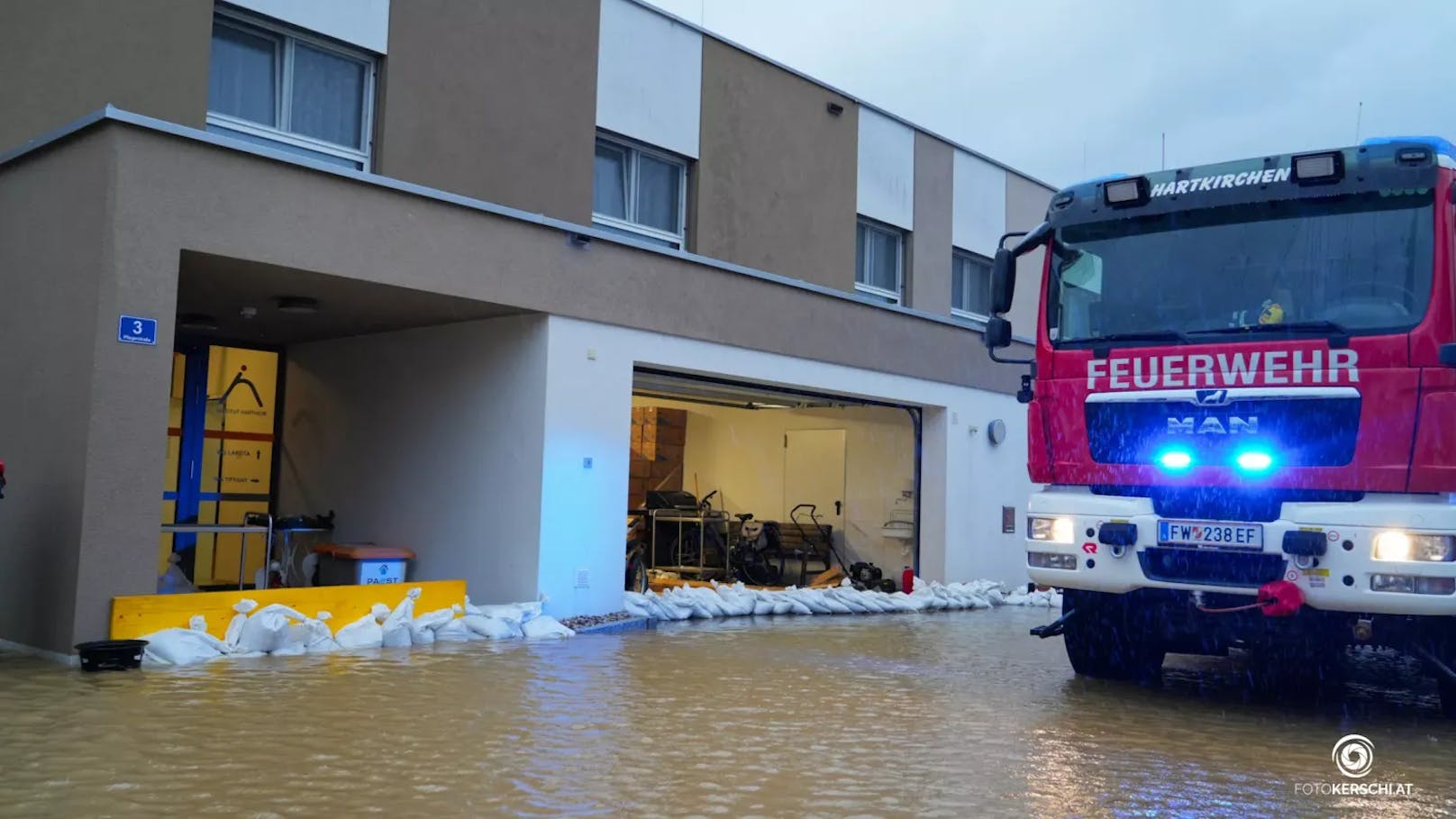 Ein Pflegeheim in Hartkirchen musste evakuiert werden.