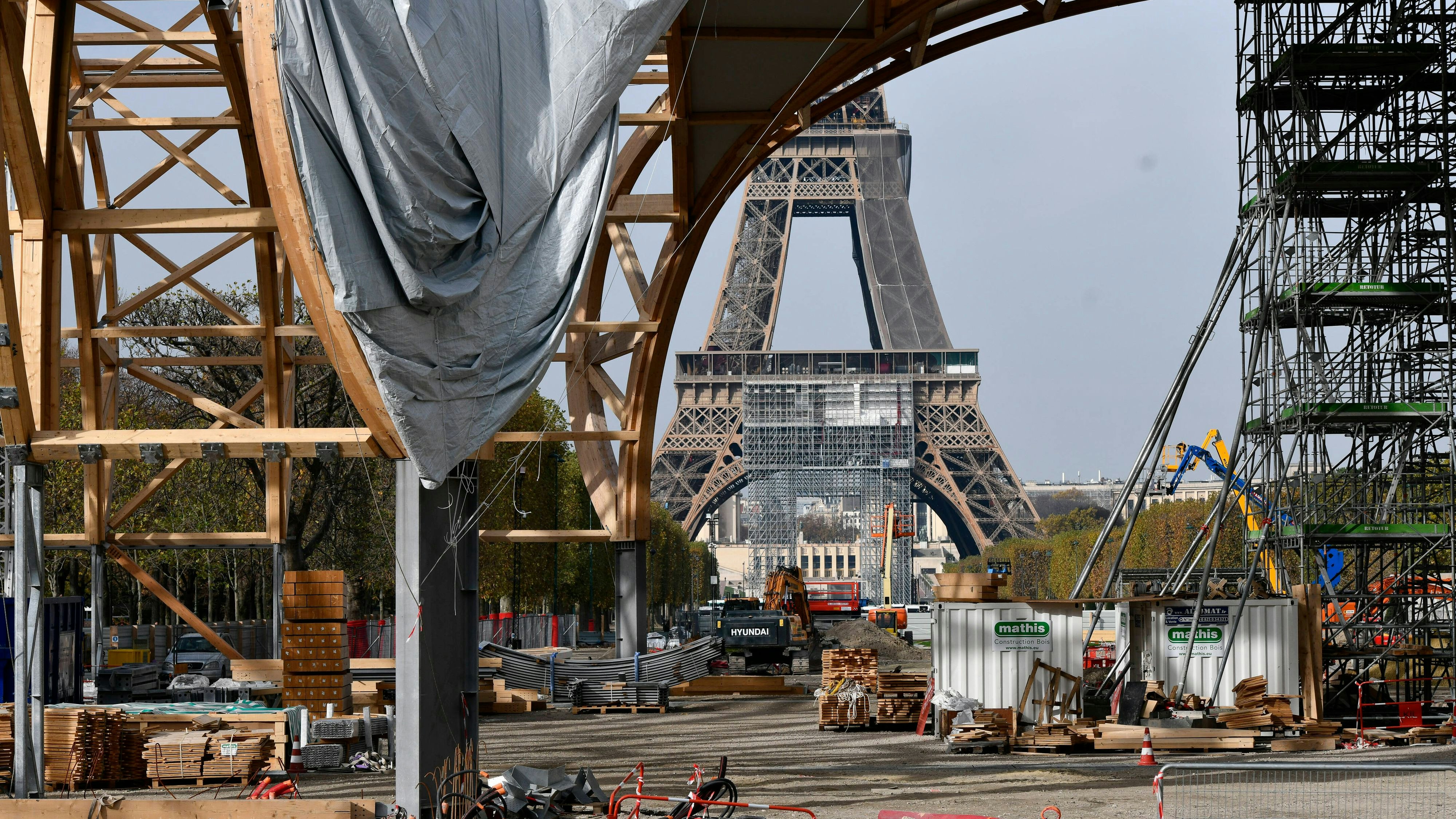 In Paris wird eifrig für Olympia gearbeitet