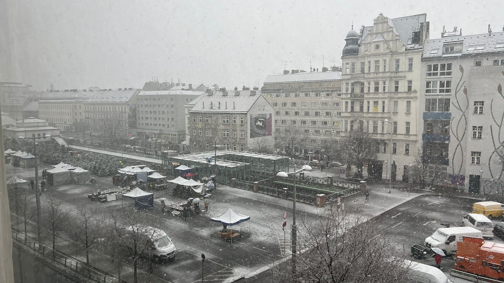 Heftige Schneewalze über Wien – Wetter-Experten warnen