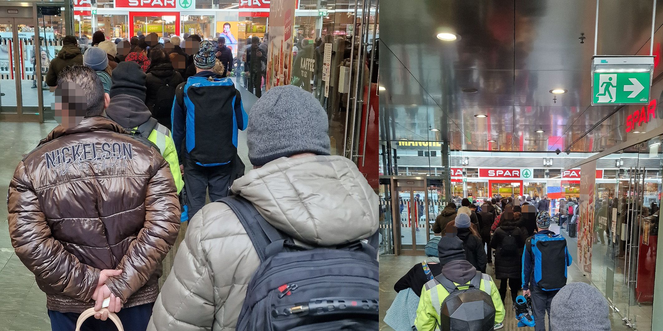 Da ist was los! Am Hauptbahnhof in Graz wimmelt es nur so von Menschen. 