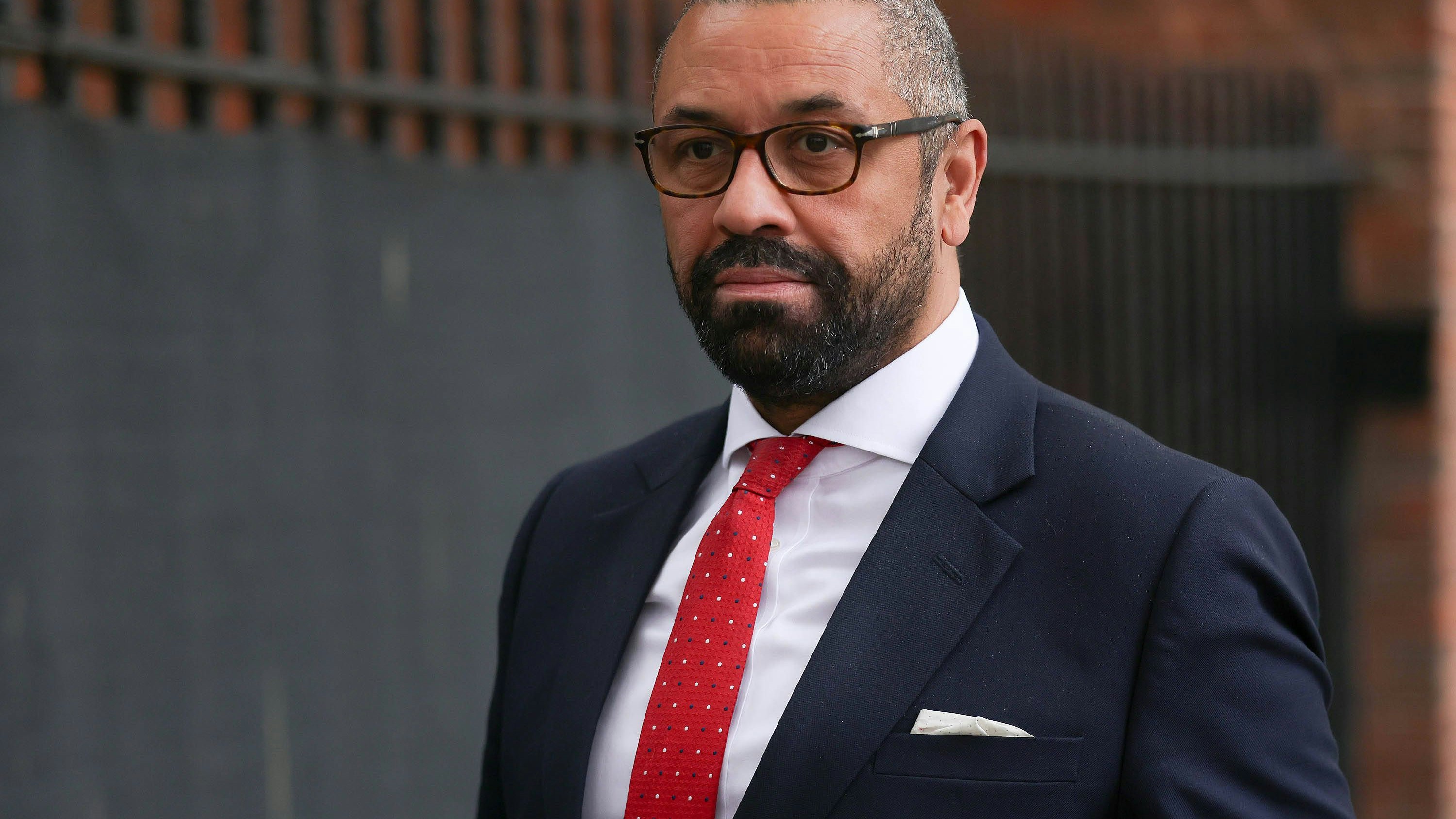 Der britische Innenminister James Cleverly.