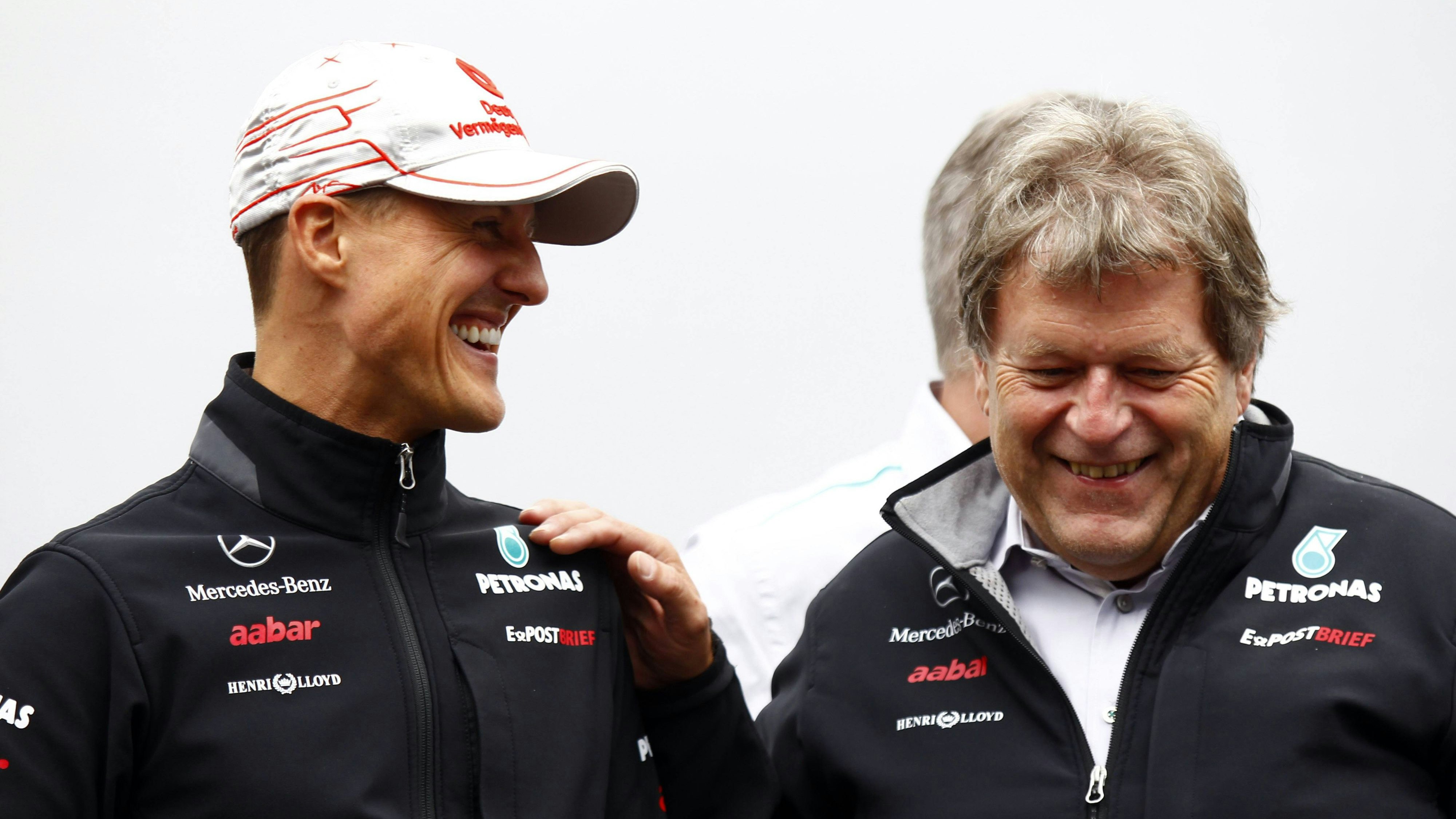 Michael Schumacher und Norbert Haug