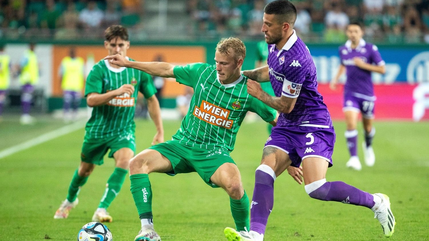 Marco Grüll zeigte gegen die Fiorentina auf