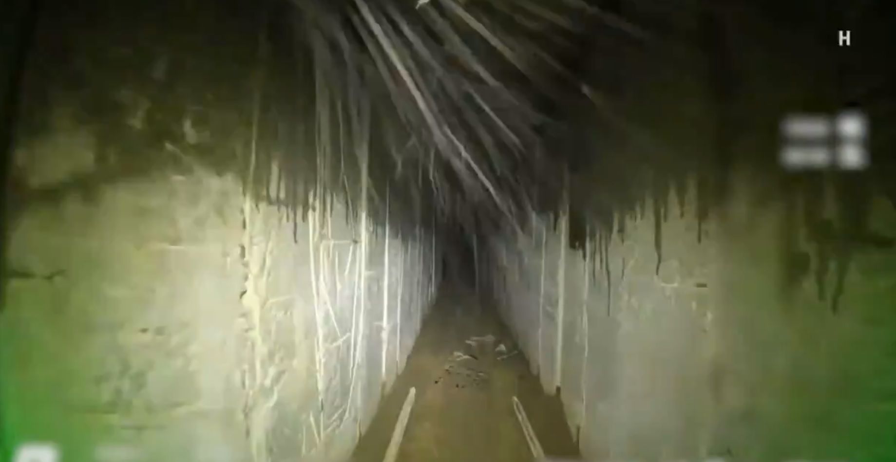 Ein Hamas-Tunnel wurde gesprengt.