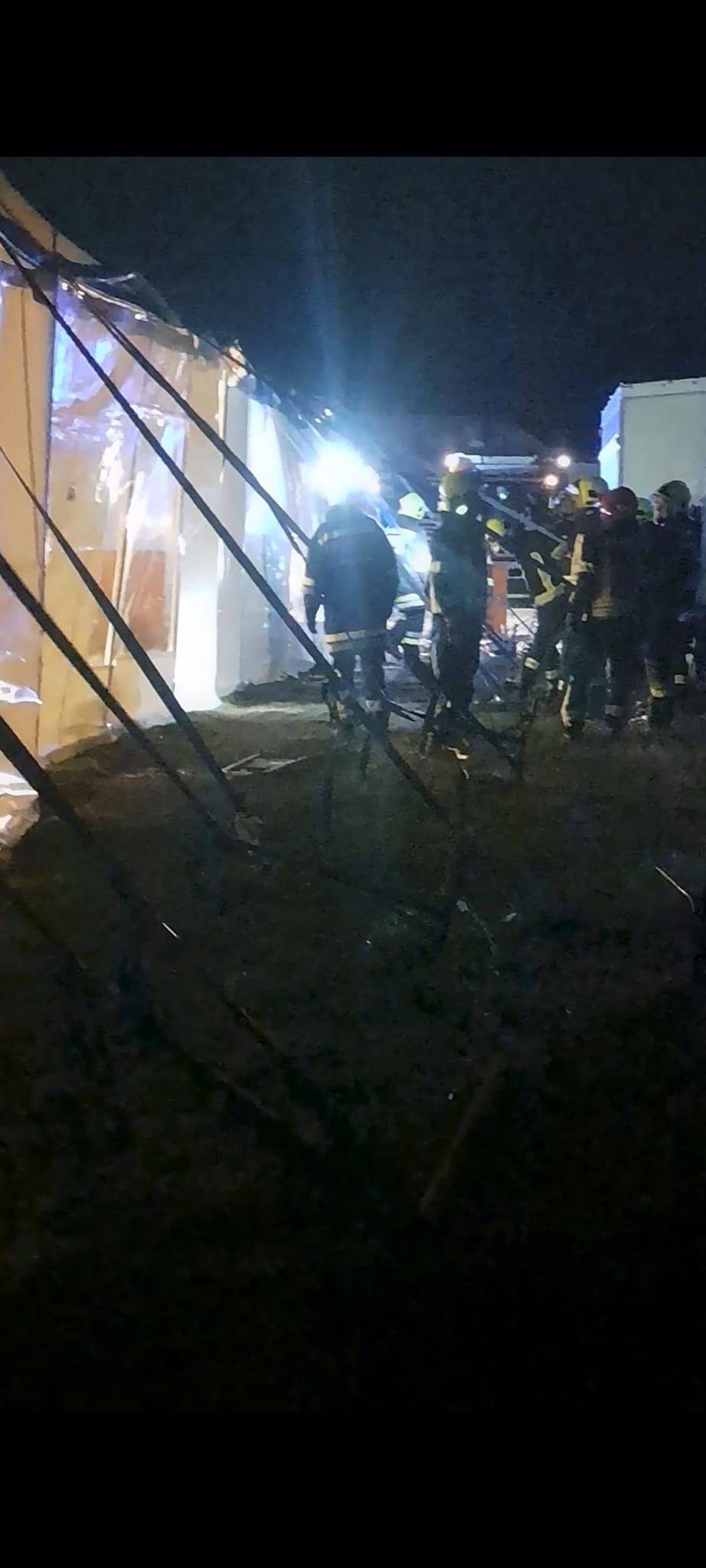 Der Feuerwehreinsatz in Leobersdorf.