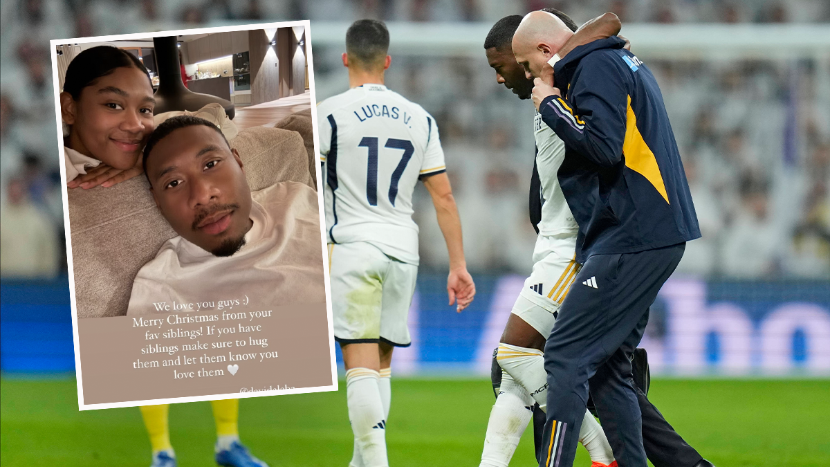 Die Schwester von David Alaba, Rose, postete einen Schnappschuss der beiden auf Instagram.