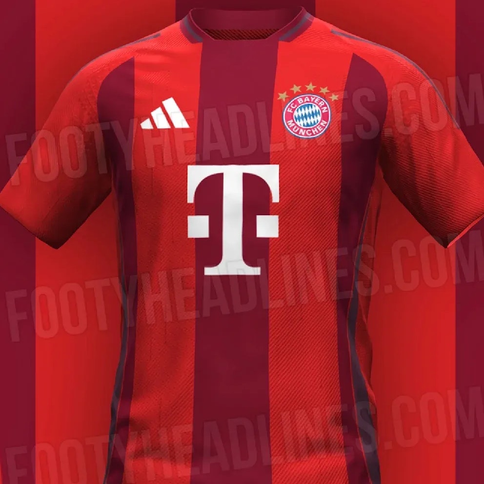 Das geleakte Bayern-Trikot für die Saison 2024/25.