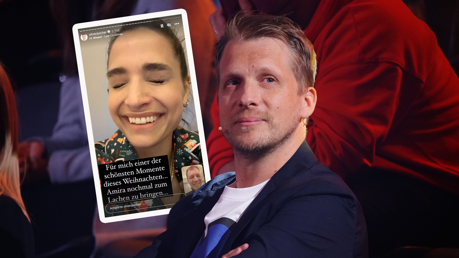 Oliver Pochter teilt auf seinem Instagram-Profil überraschende Bilder.