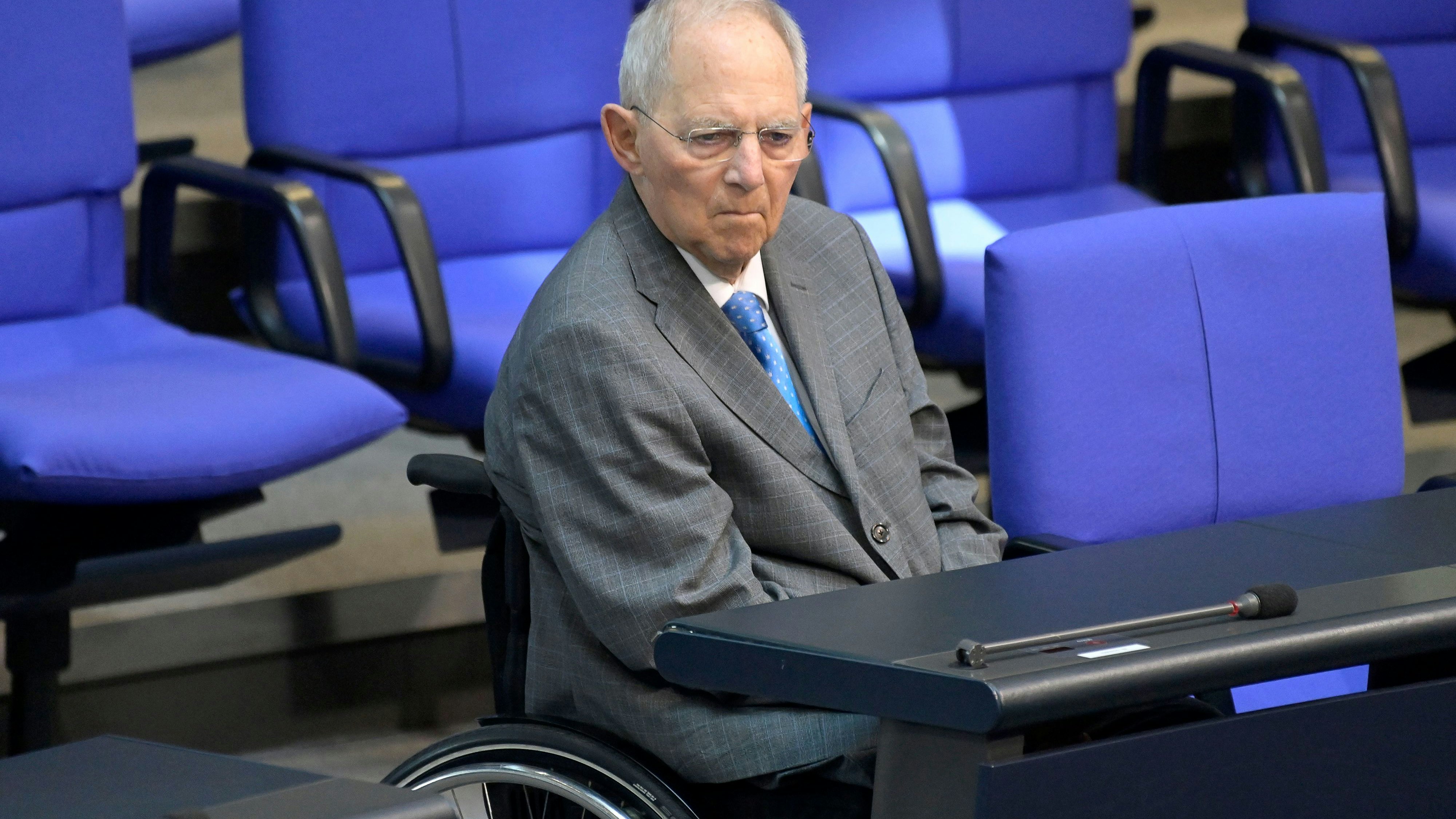 Wolfgang Schäuble ist im Alter von 81 Jahren gestorben. 