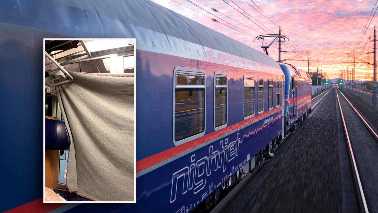 Wolfgang und Petra Z. wurden im ÖBB-Nightjet bestohlen.