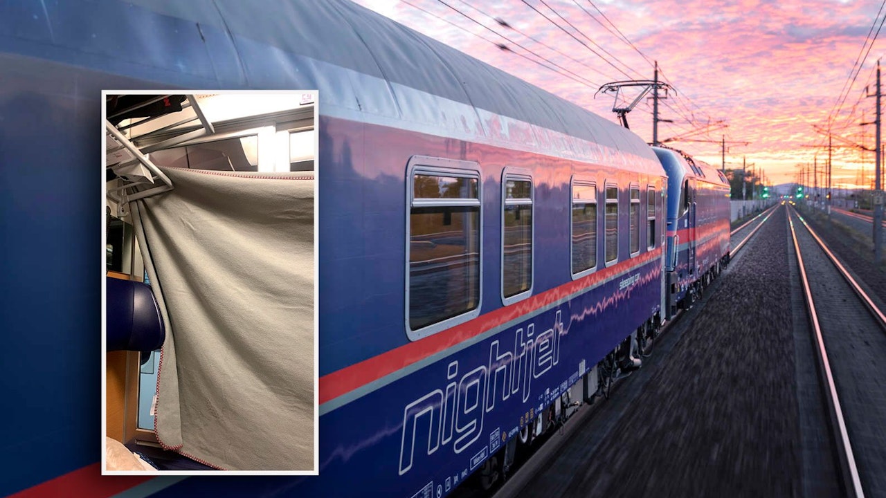 Heute.at - Diebe reißen Nightjet-Abteil auf, stehlen Mann Gewand