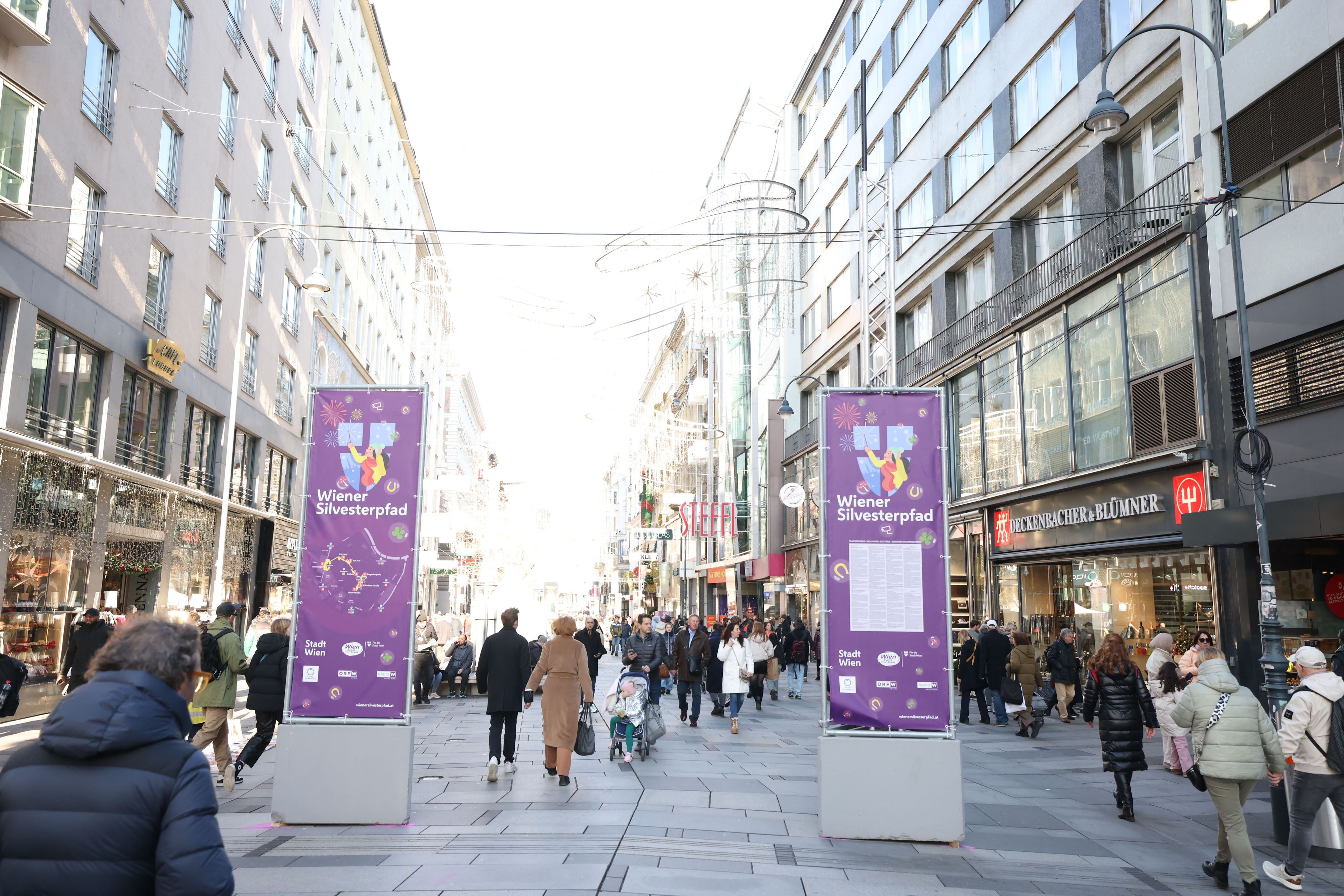 Der Wiener Silvesterpfad lockt auch heuer wieder zahlreiche Besucher aus Wien und dem Ausland zum Jahreswechsel in die Wiener Innenstadt