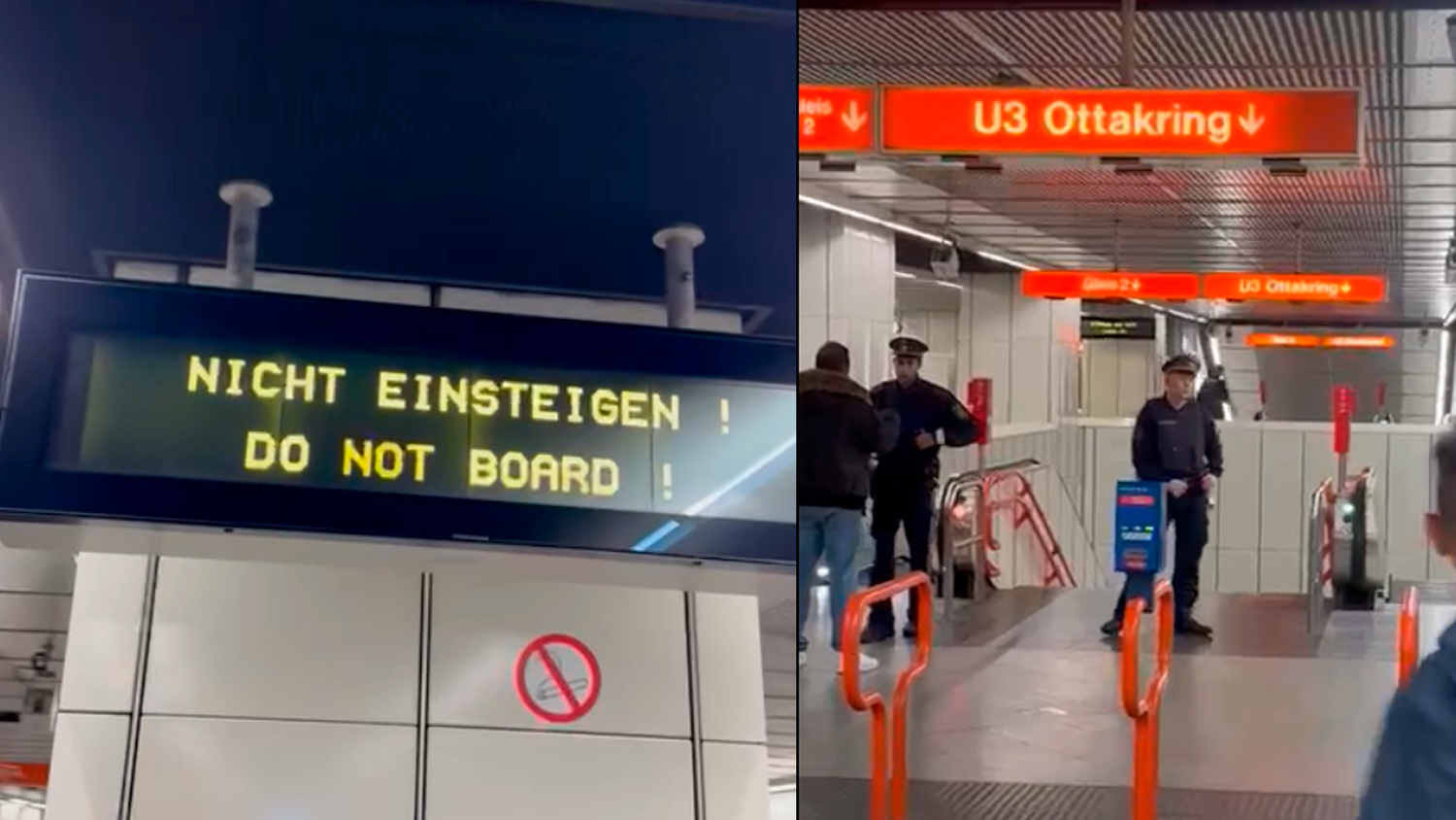 Polizeieinsatz U3 Neubaugasse